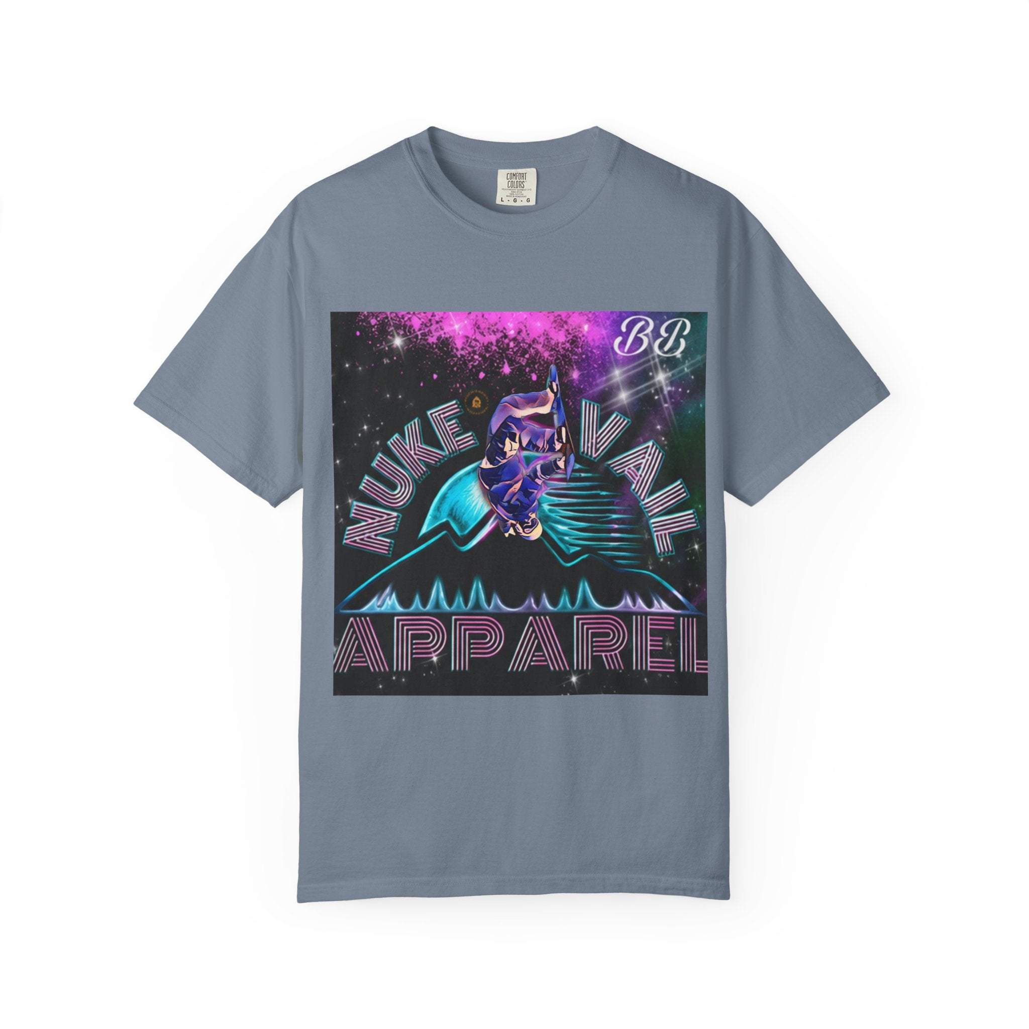 Nuke Vail Retro Vaporwave Ski Tee