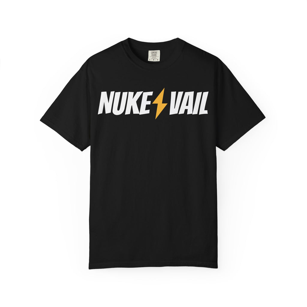 Skate Punk T-Shirt — "Nuke Vail" Graphic Tee Featuring Saint Queeblo