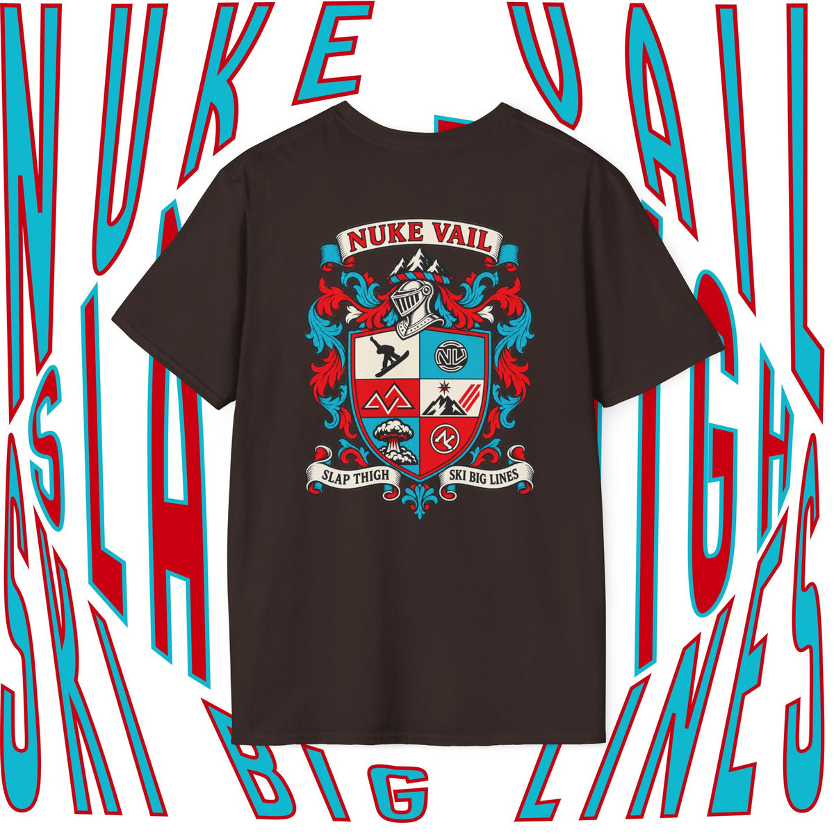 Nuke Vail Family Crest Tee Shirt