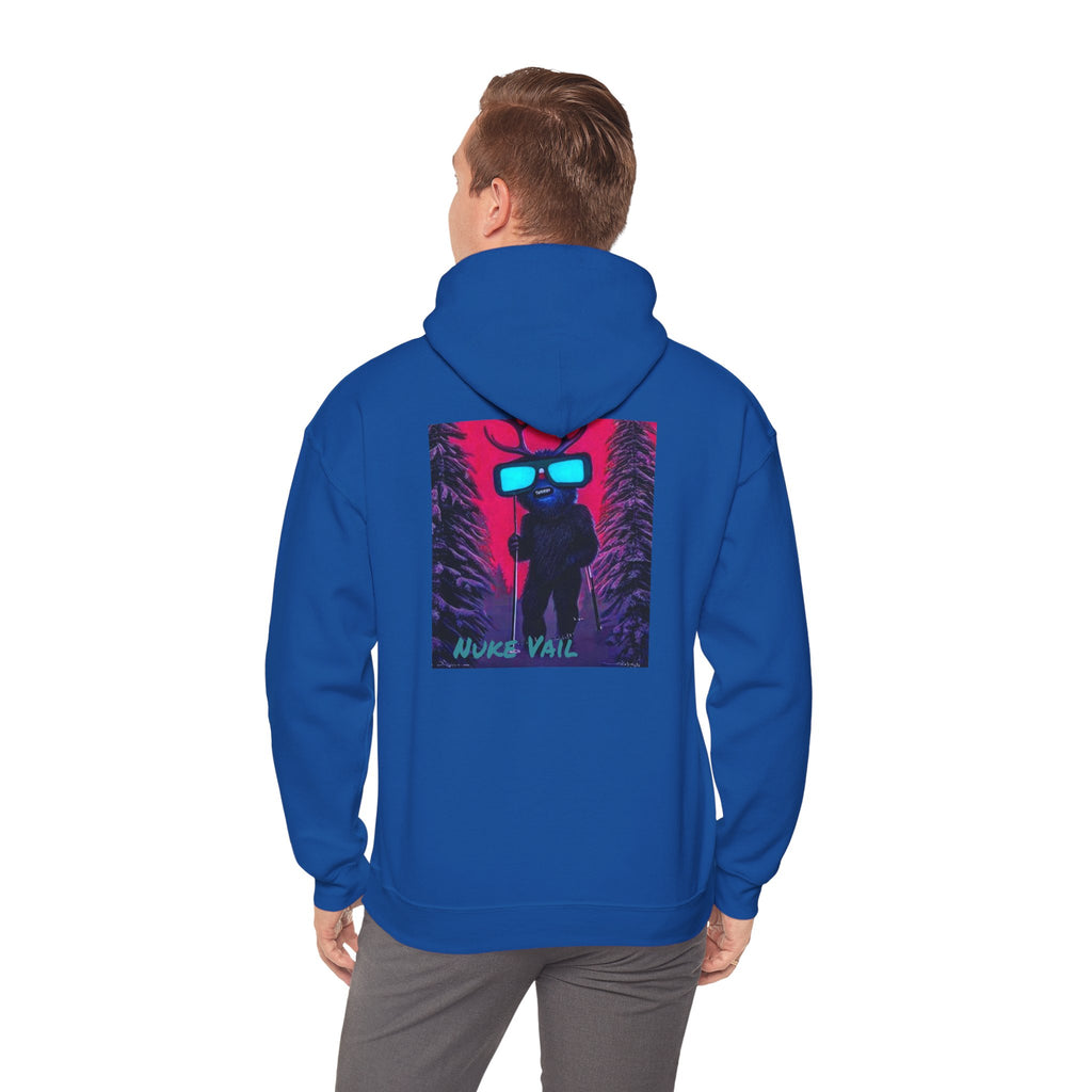 The Aftermath Hoodie - Retro Nuke Vail Ski Graphic