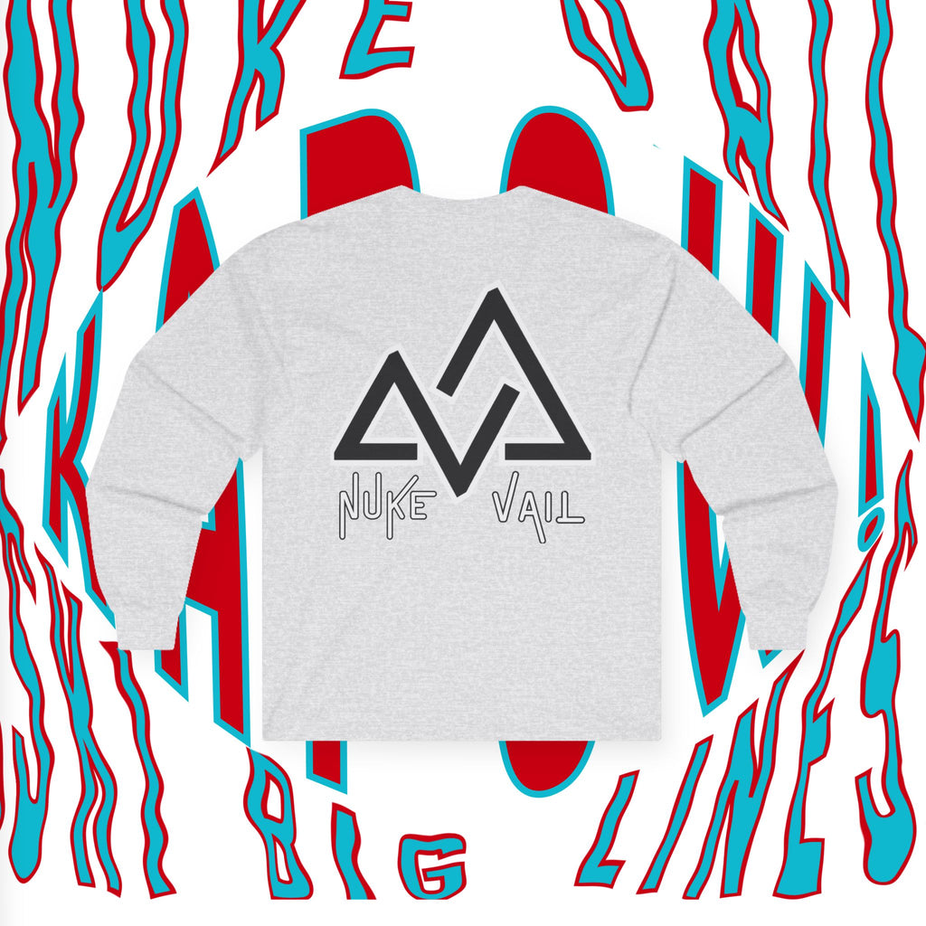 Unisex Nuke Vail Star Logo Ultra Cotton Long Sleeve Tee shirt