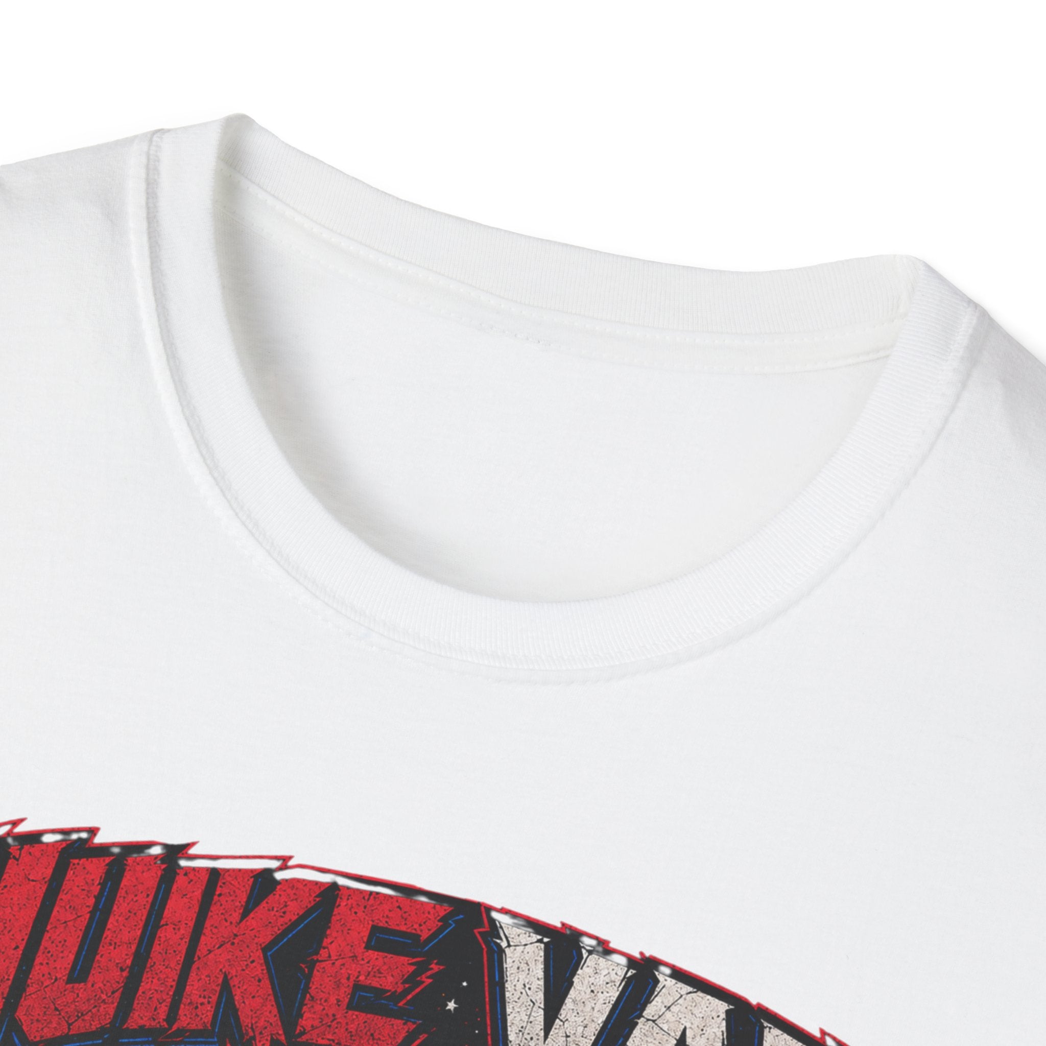 NukeVault Retro Rocket Graphic T-Shirt — 'Bomb the Lift Line' Vintage Ski Tee
