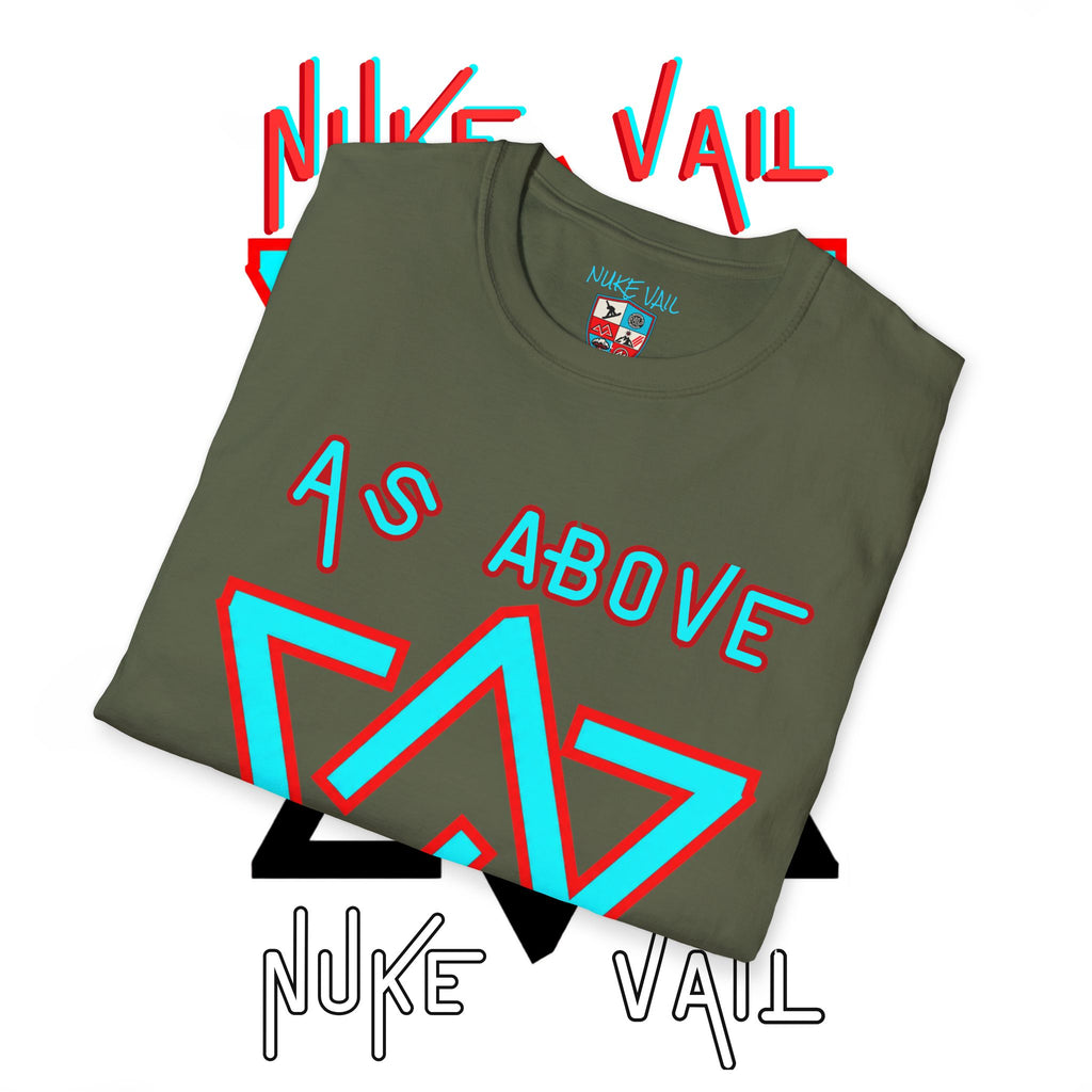 NUKE VAIL - THE ALCHEMIST - AS ABOVE SO BELOW TEE SHIRT