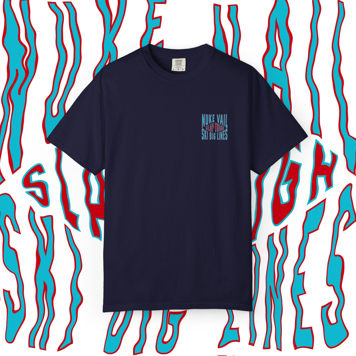 nuke vail - ski and snowboard shirt - kapow!