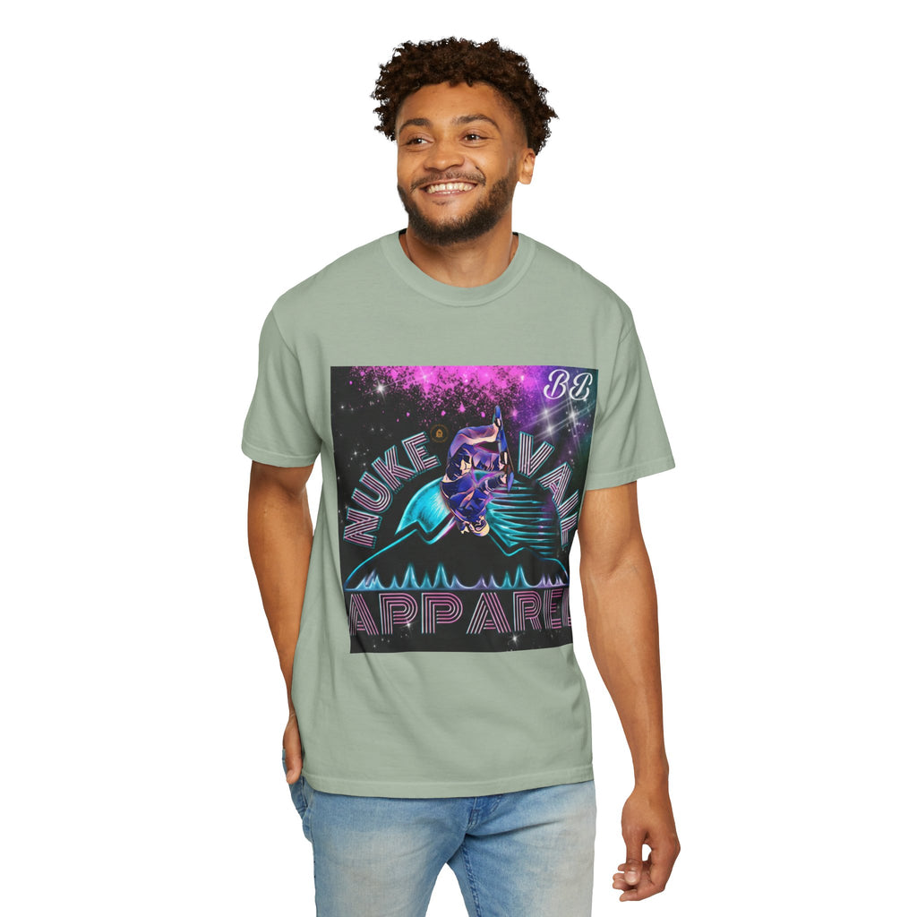 Nuke Vail Retro Vaporwave Ski Tee