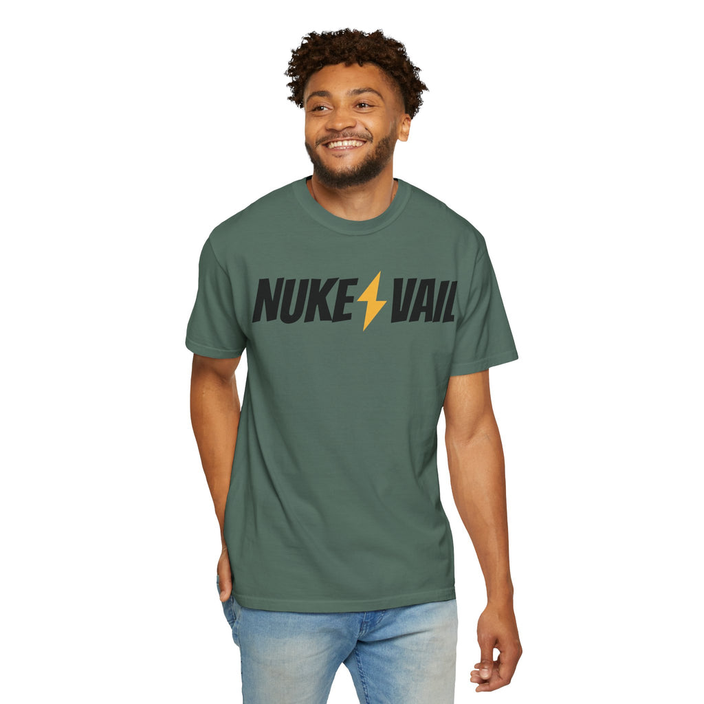 Skate Punk T-Shirt — "Nuke Vail" Graphic Tee Featuring Saint Queeblo