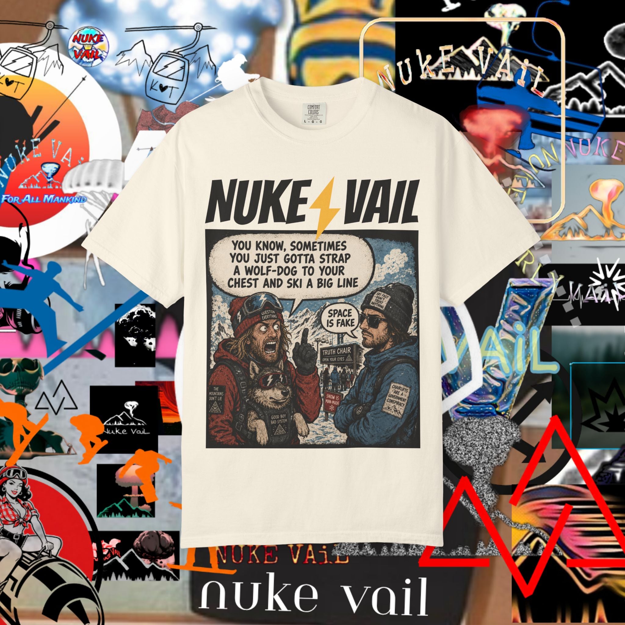 NUKE VAIL - BALLARD OF WOLF-MAN-DOG - SPACE IS FAKE