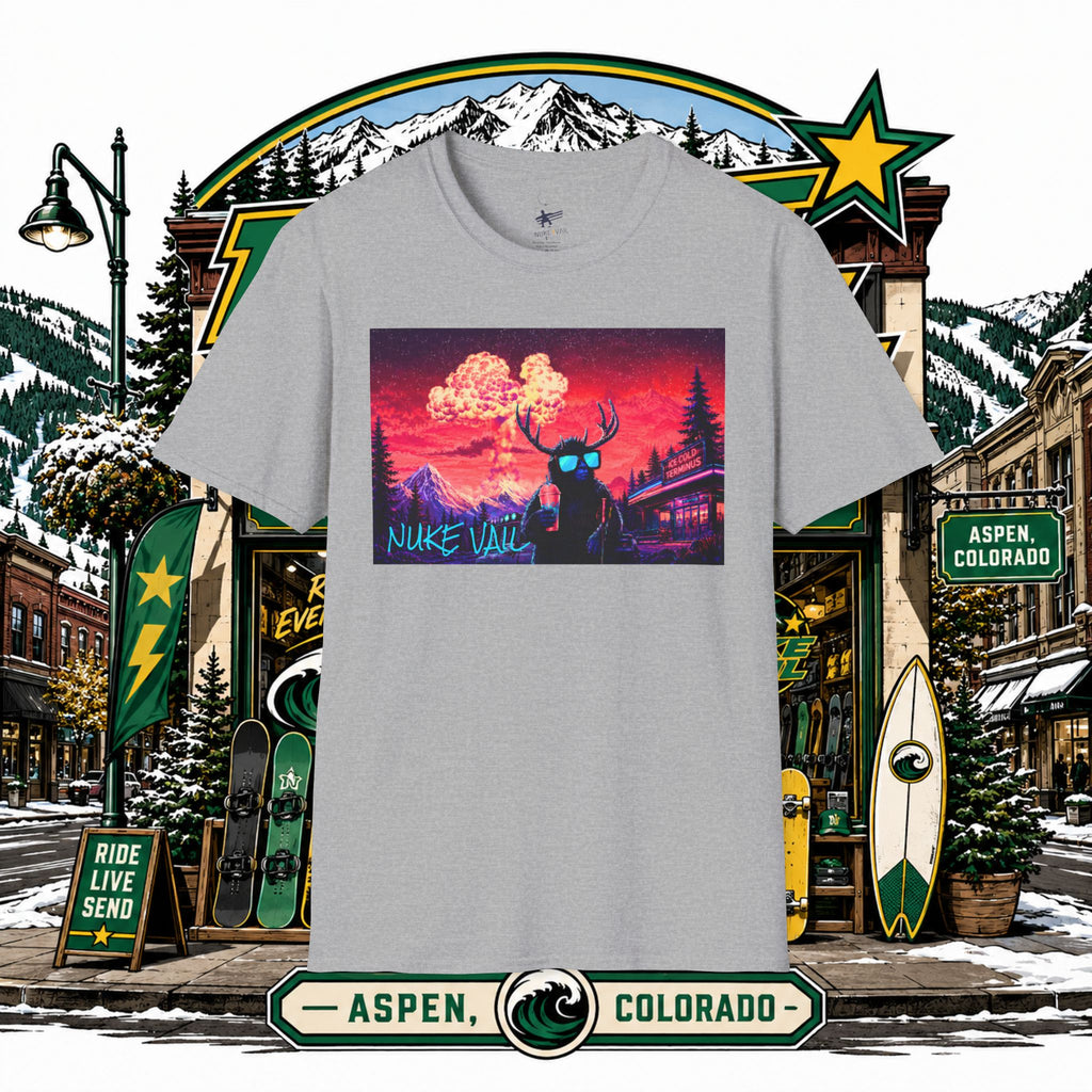 NUKE VAIL - RETRO GRAPHIC TEE - SLURPEE