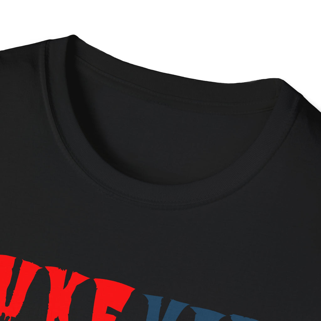 Nuke Vail T-Shirt — Red & Blue Logo Tee