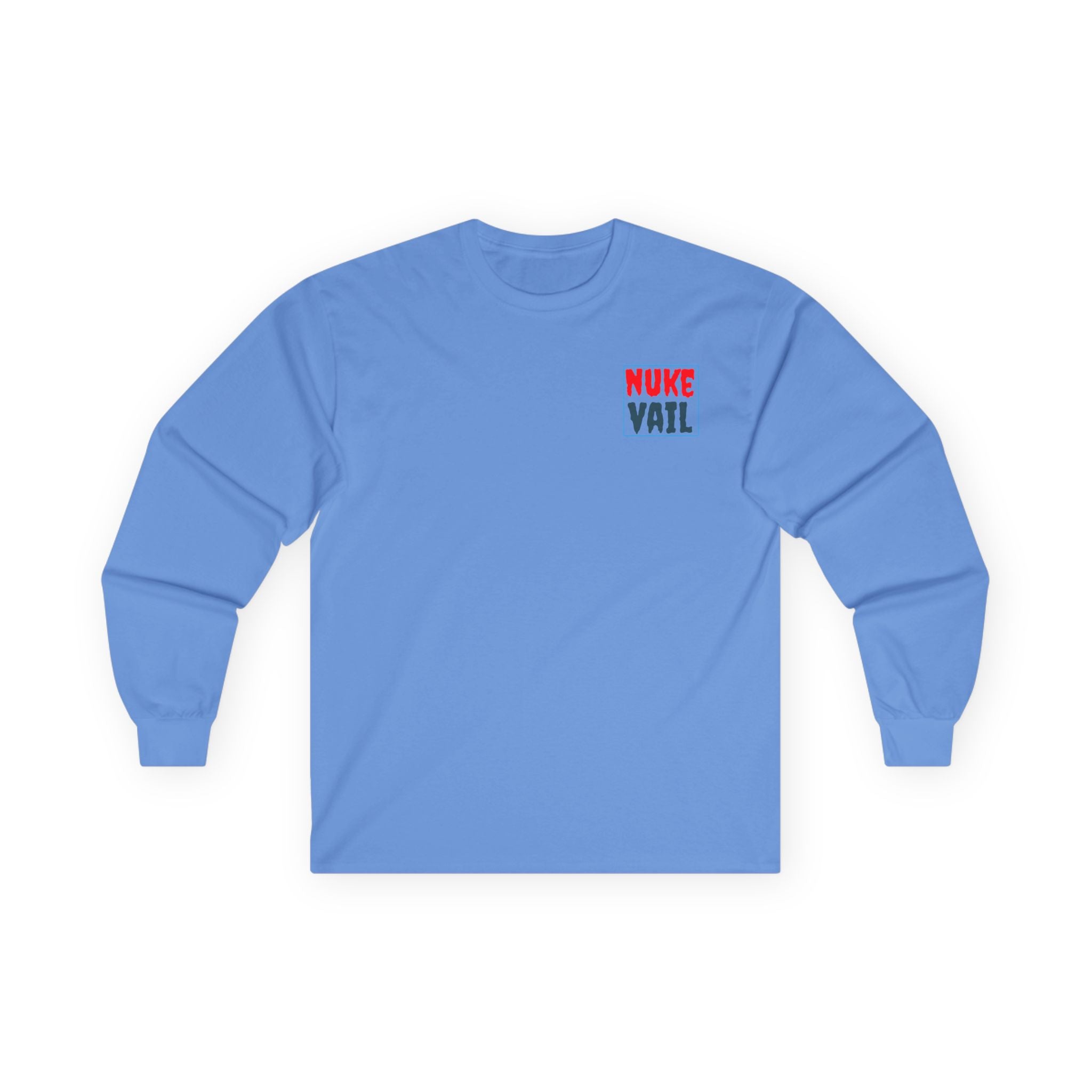 Nuke Vail Retro Chest Logo Long Sleeve Tee