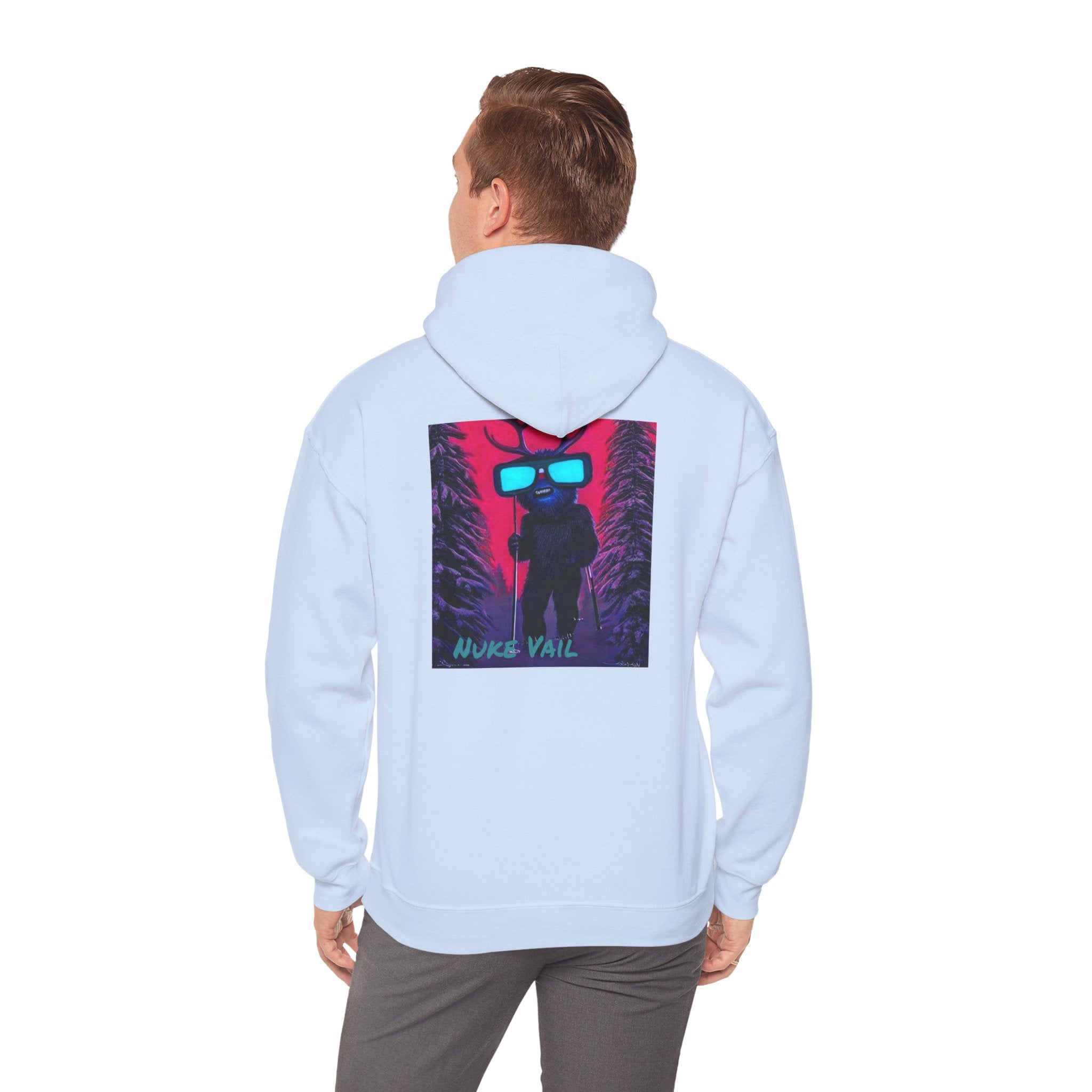 The Aftermath Hoodie - Retro Nuke Vail Ski Graphic