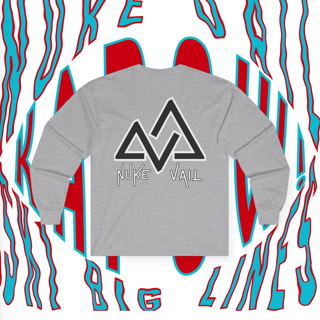 Unisex Nuke Vail Star Logo Ultra Cotton Long Sleeve Tee shirt