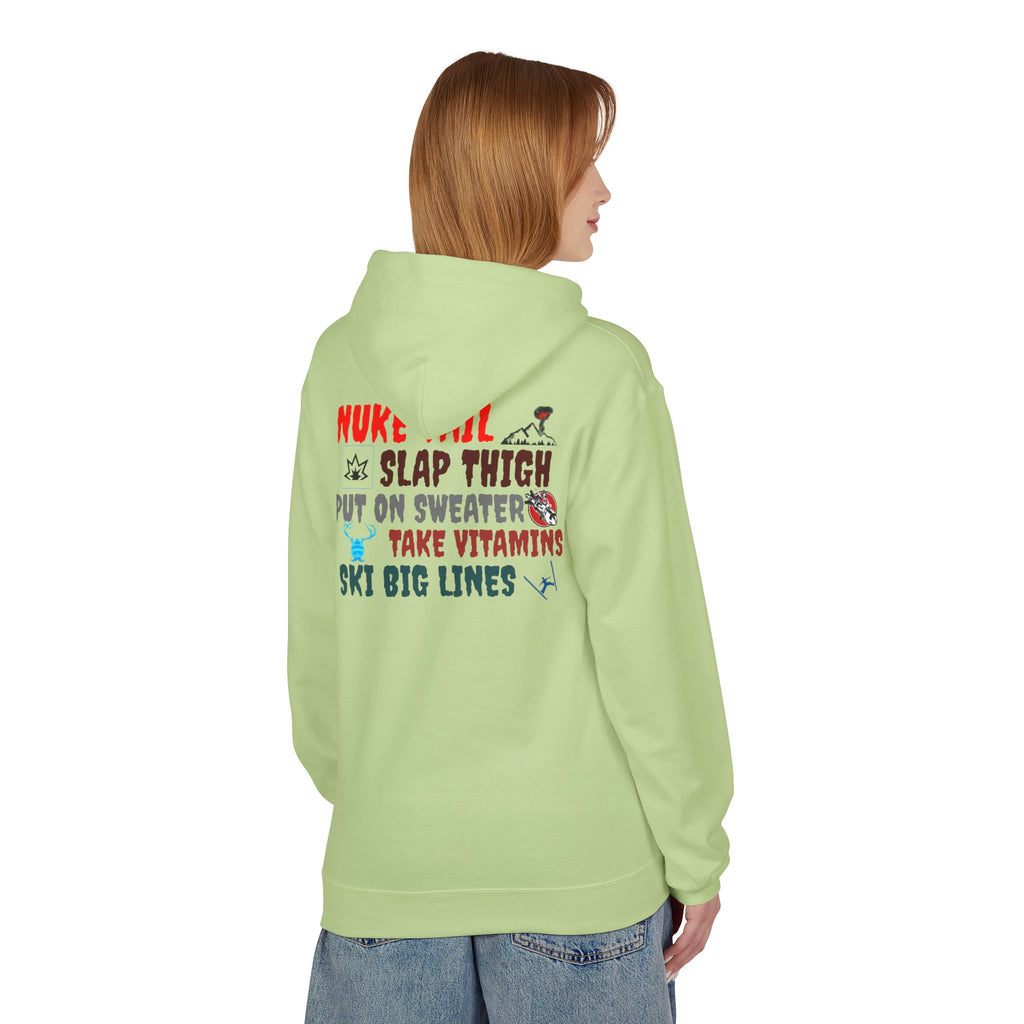 NUKE VAIL - THE PLAN HOODED SWEATSHIRT