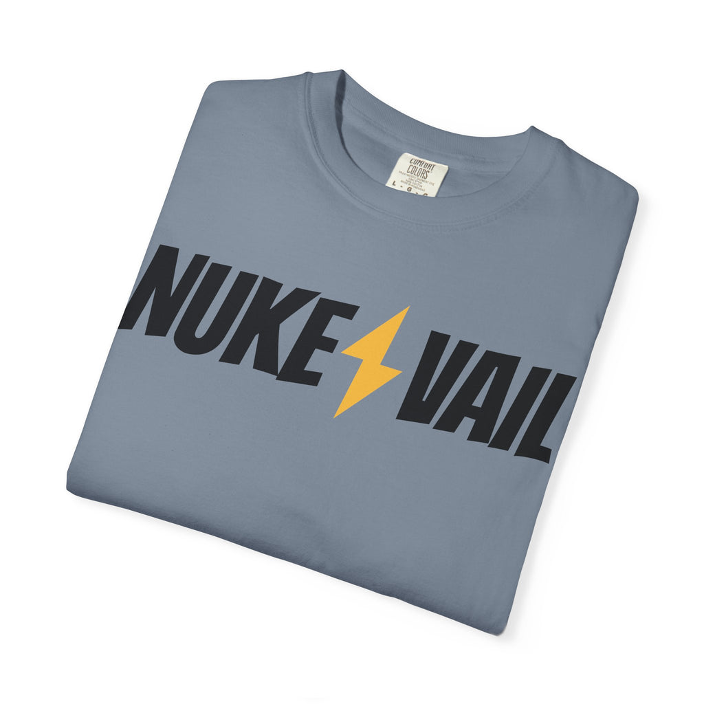 Skate Punk T-Shirt — "Nuke Vail" Graphic Tee Featuring Saint Queeblo