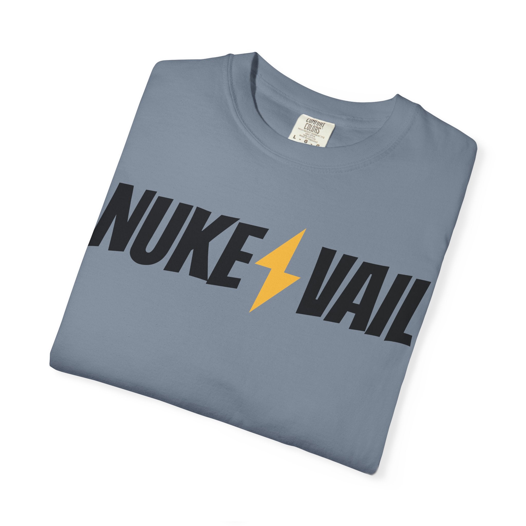 Skate Punk T-Shirt — "Nuke Vail" Graphic Tee Featuring Saint Queeblo