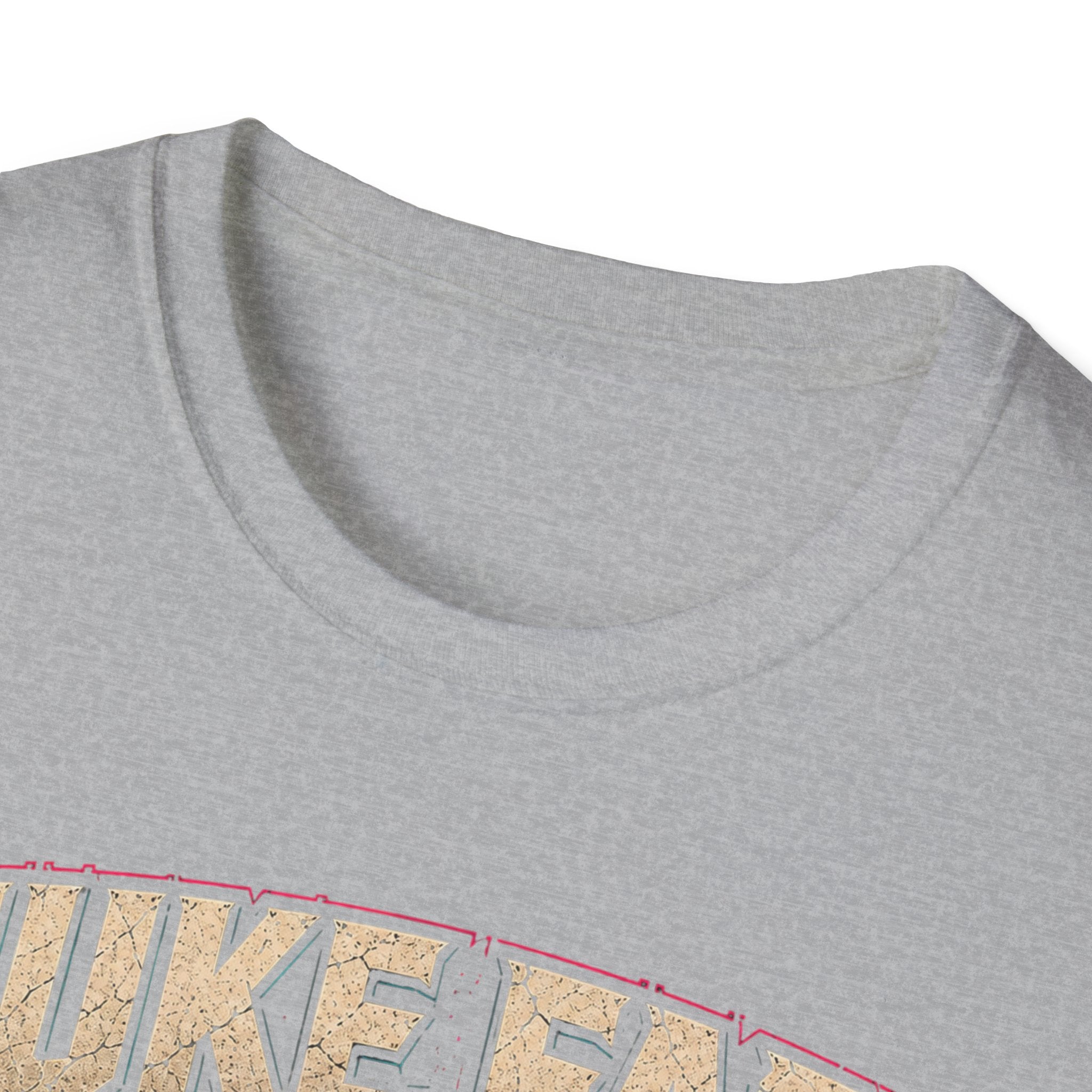Nuke Face Graphic T-Shirt — Retro Gas Mask Skull Tee