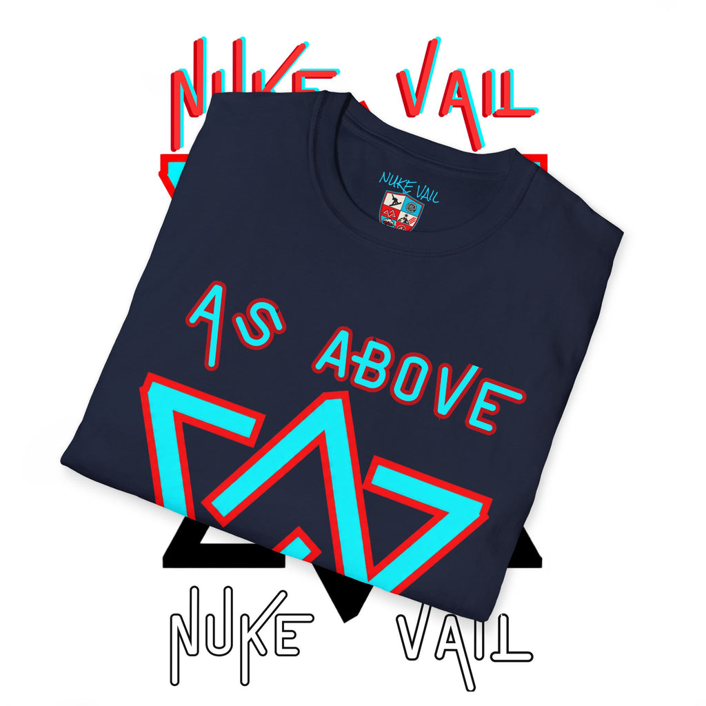 NUKE VAIL - THE ALCHEMIST - AS ABOVE SO BELOW TEE SHIRT