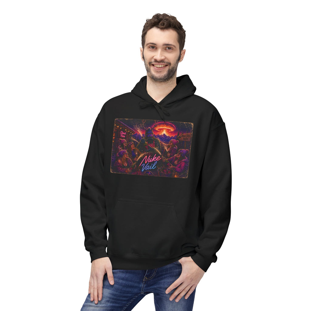 Nuke Vail Retro Cyberpunk Hoodie