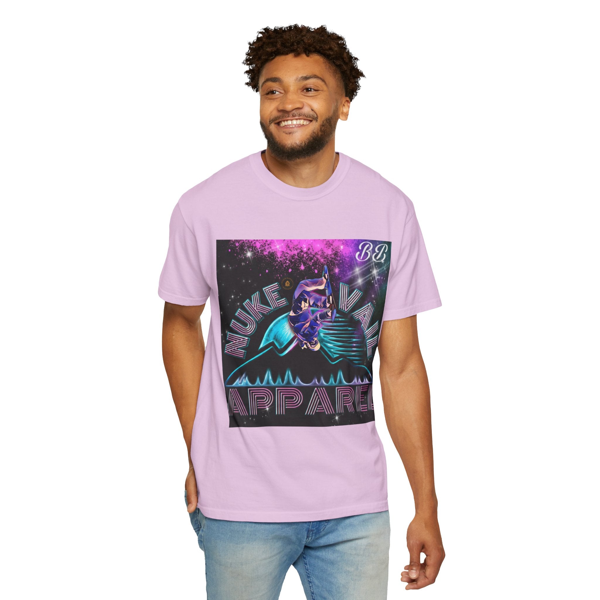 Nuke Vail Retro Vaporwave Ski Tee