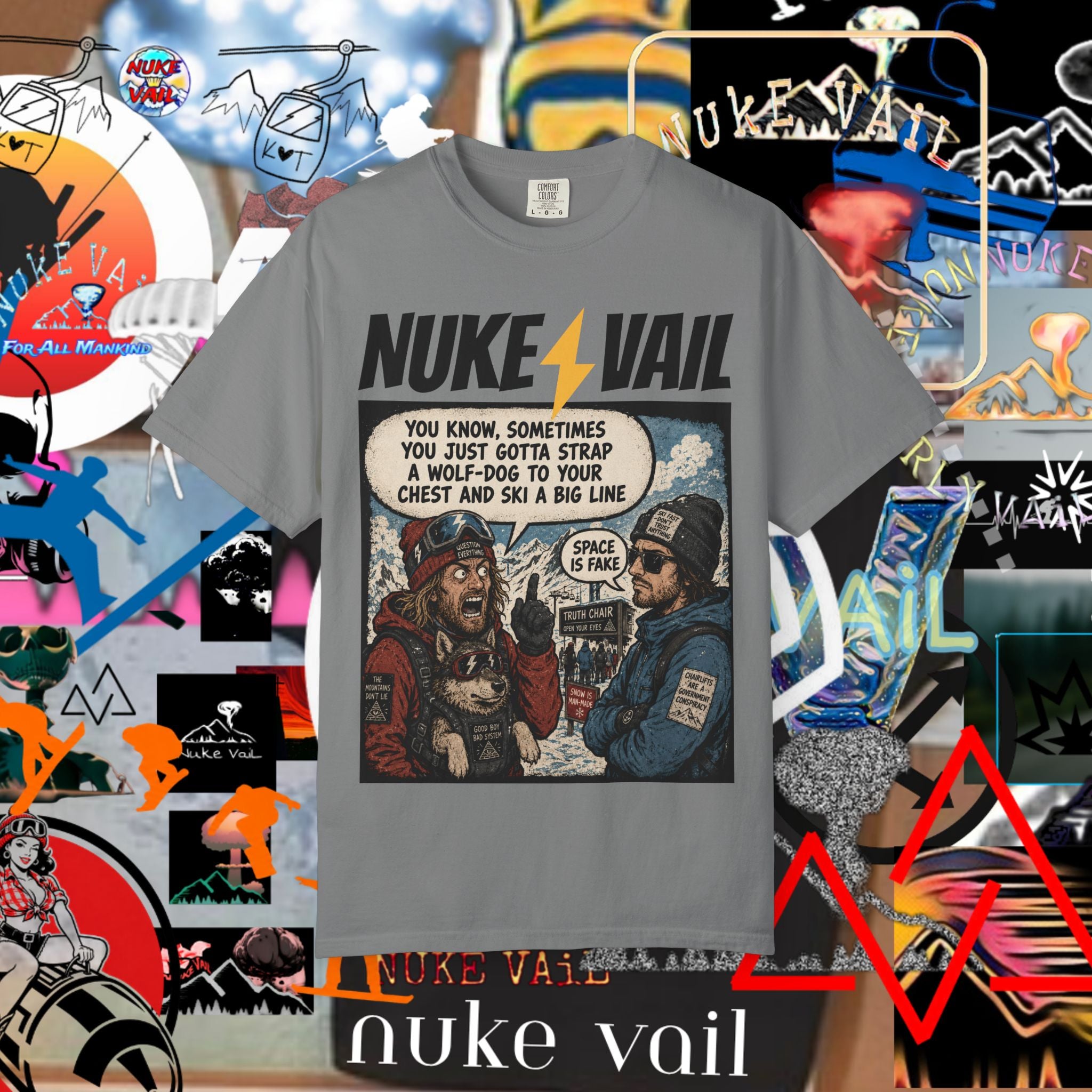 NUKE VAIL - BALLARD OF WOLF-MAN-DOG - SPACE IS FAKE