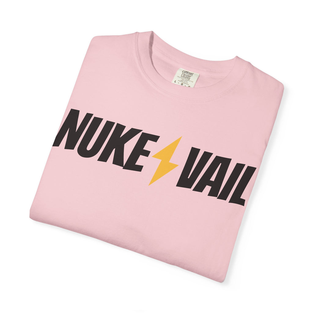 Skate Punk T-Shirt — "Nuke Vail" Graphic Tee Featuring Saint Queeblo