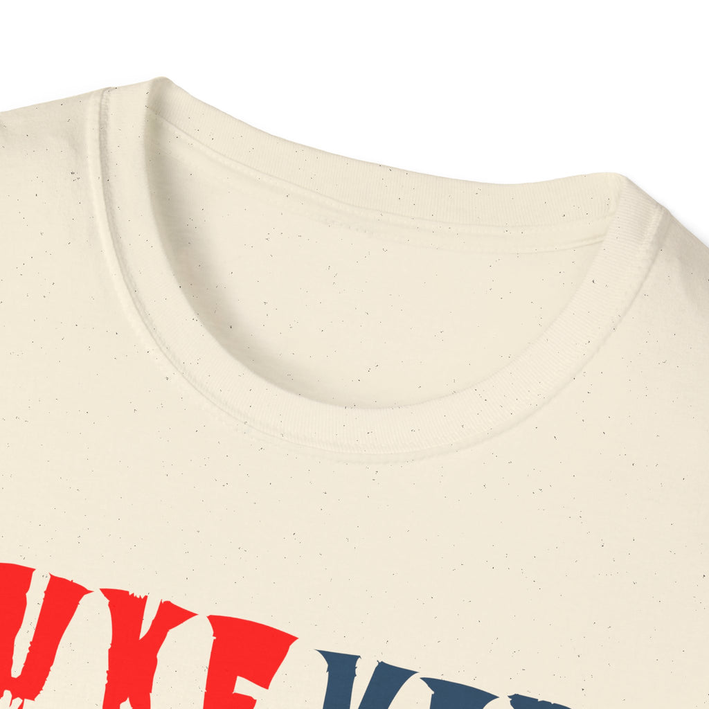 Nuke Vail T-Shirt — Red & Blue Logo Tee