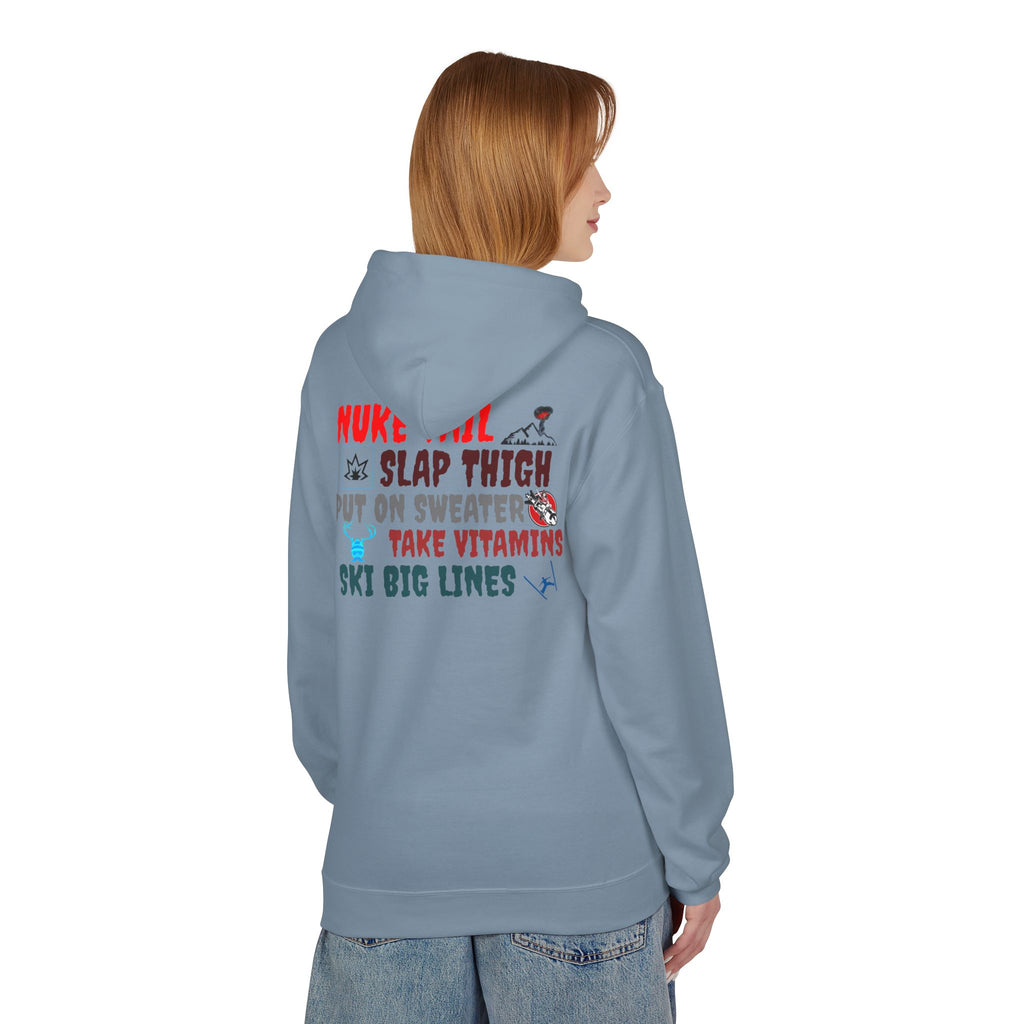 NUKE VAIL - THE PLAN HOODED SWEATSHIRT
