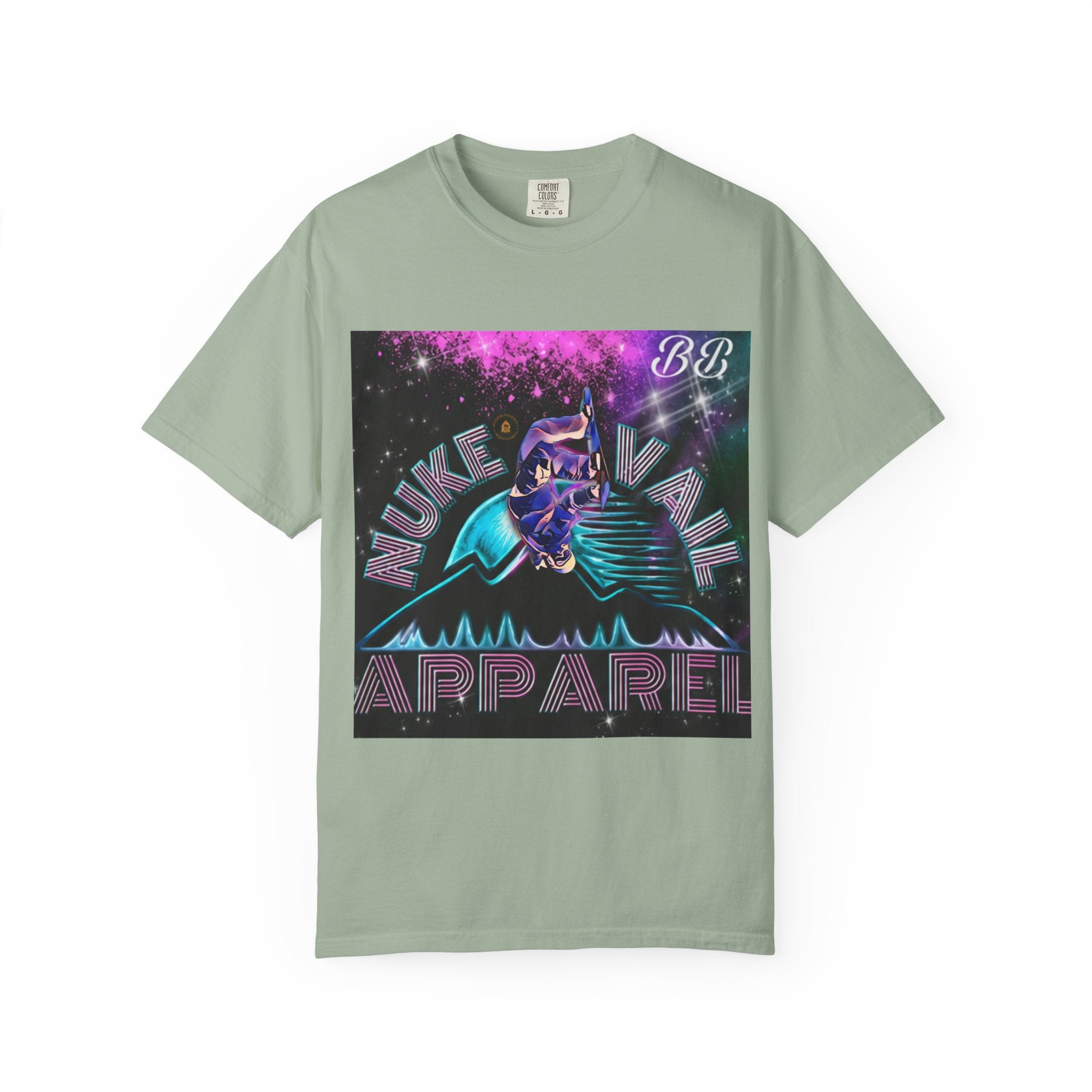 Nuke Vail Retro Vaporwave Ski Tee