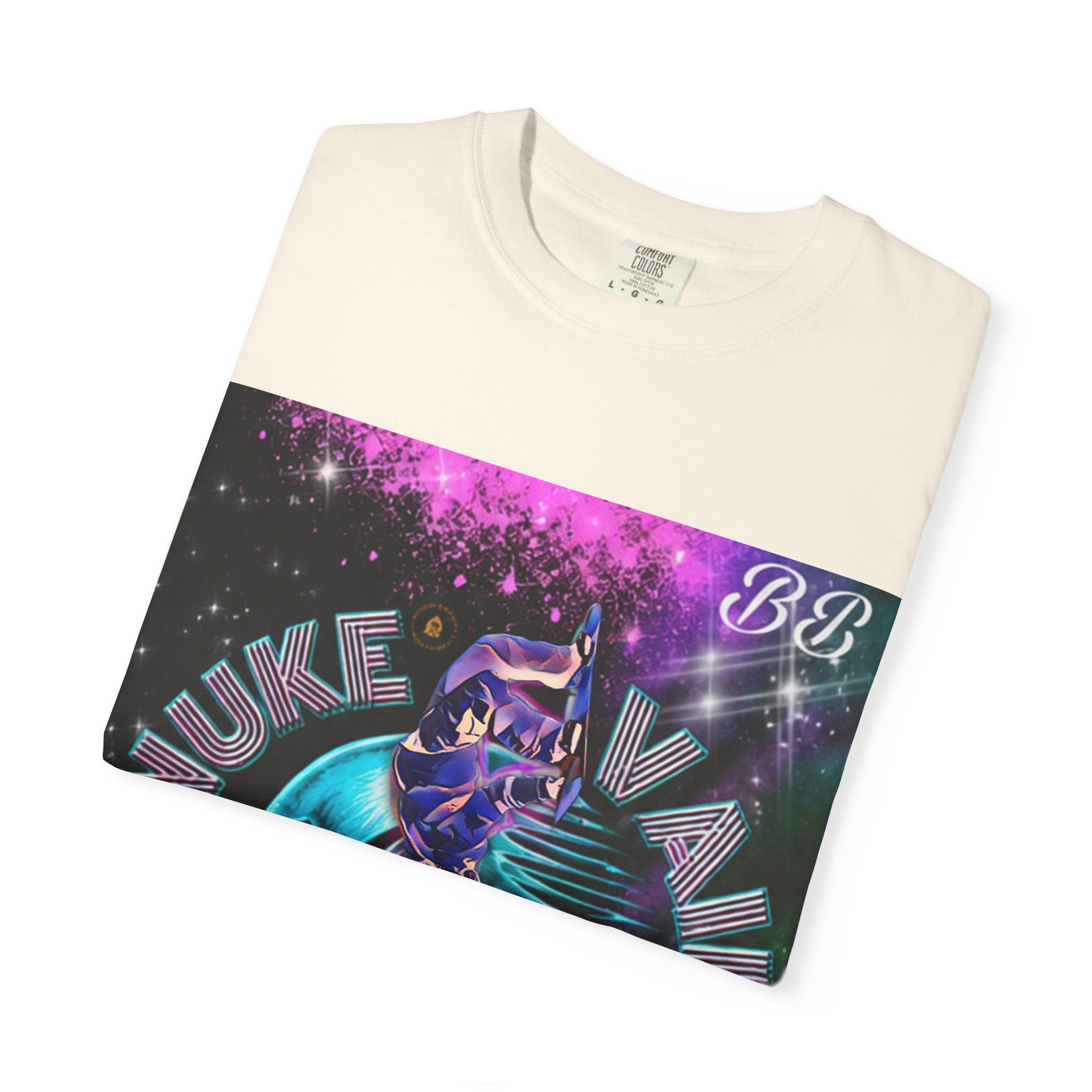 Nuke Vail Retro Vaporwave Ski Tee