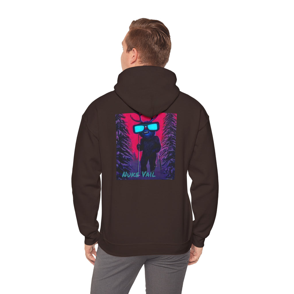 The Aftermath Hoodie - Retro Nuke Vail Ski Graphic
