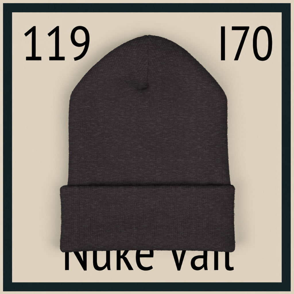 Embroidered Nuke Vail Classic Cuffed Beanie — Element 119