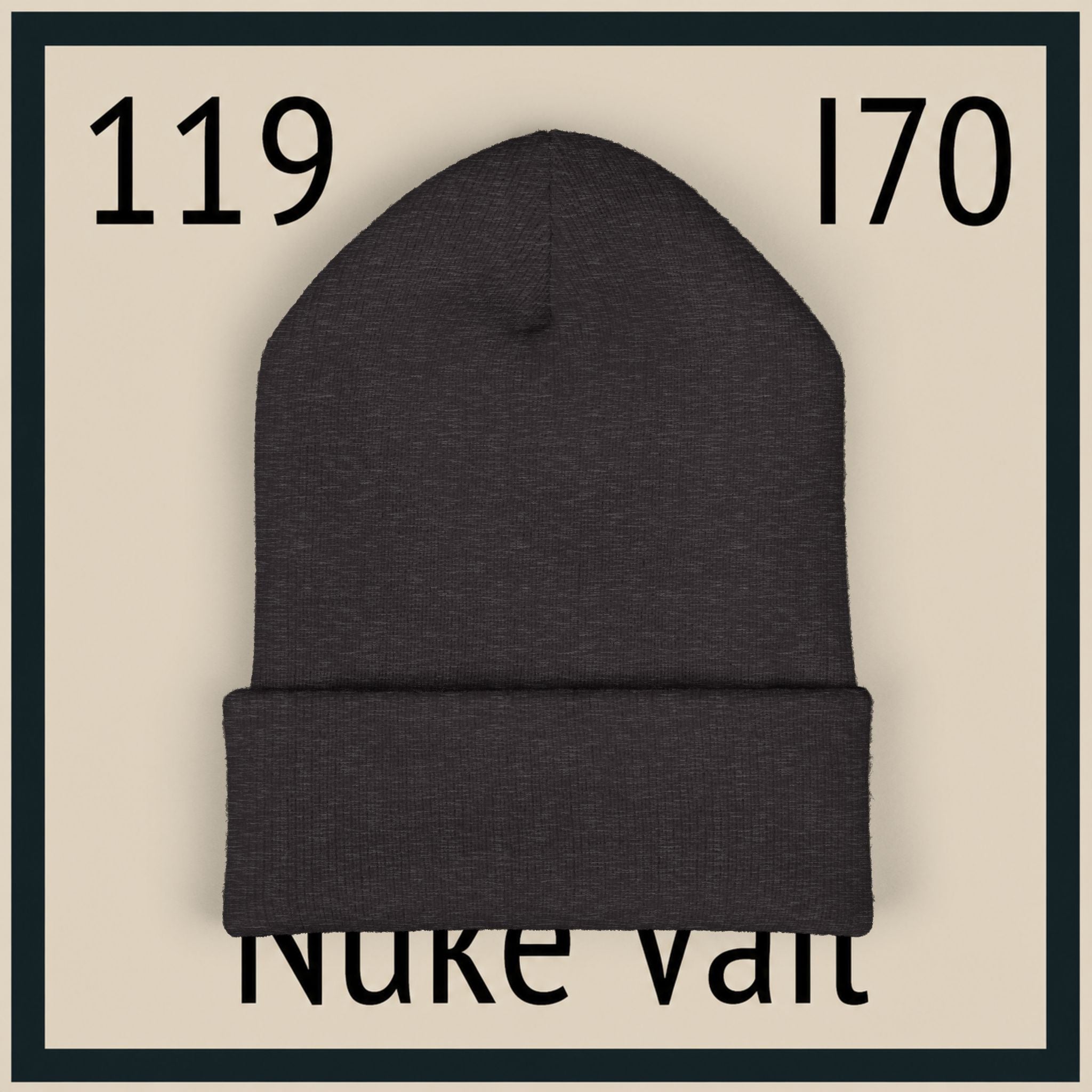 Embroidered Nuke Vail Classic Cuffed Beanie — Element 119