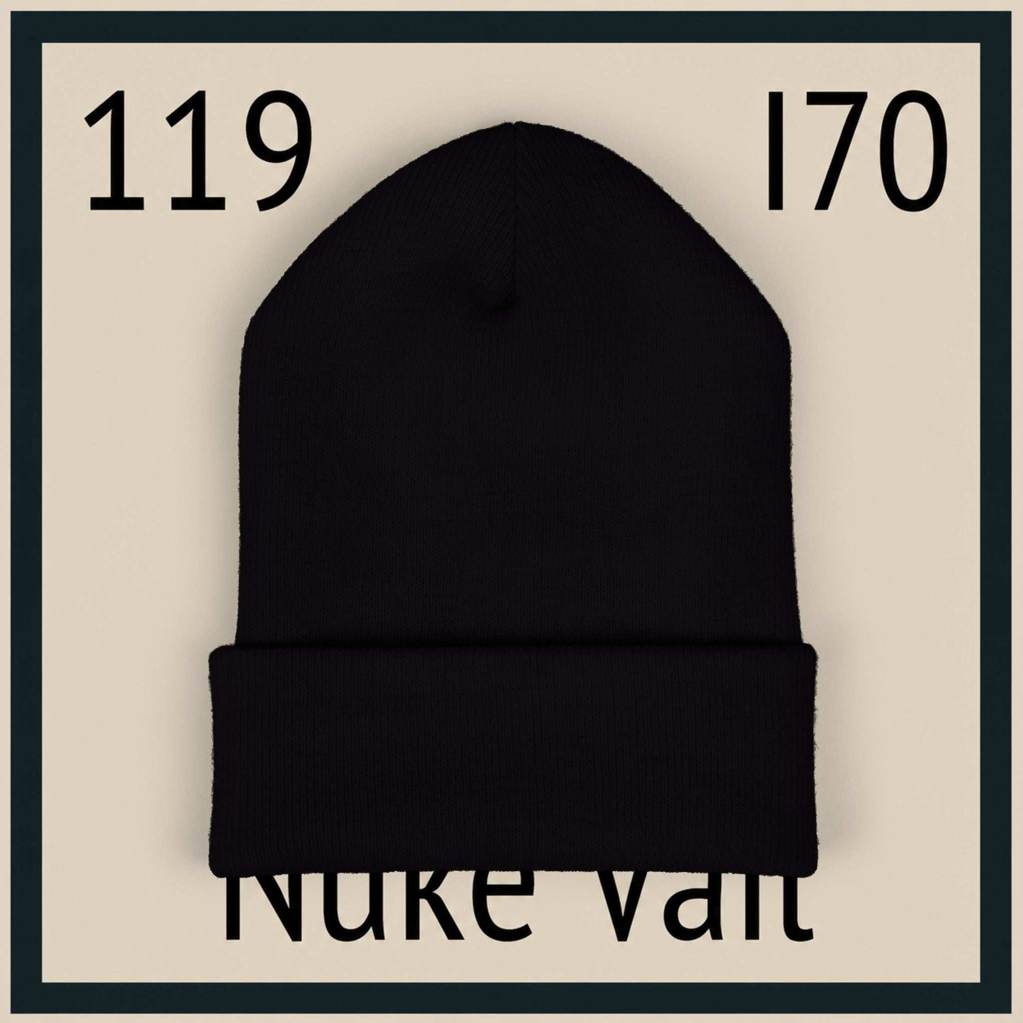 Embroidered Nuke Vail Classic Cuffed Beanie — Element 119