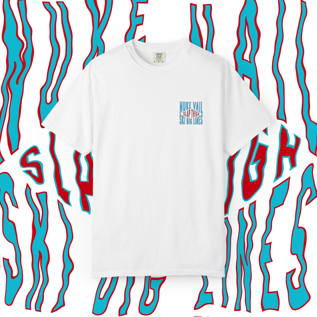nuke vail - ski and snowboard shirt - kapow!