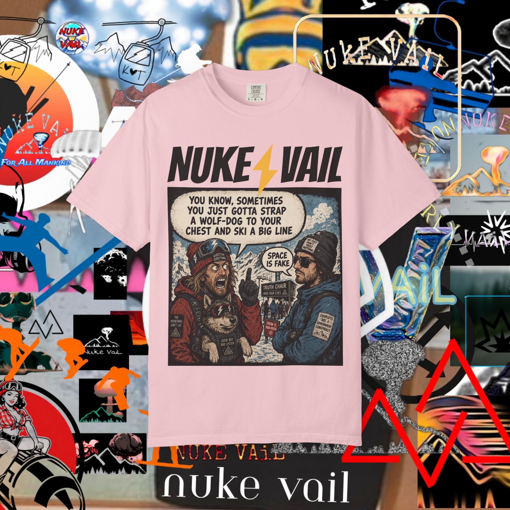 NUKE VAIL - BALLARD OF WOLF-MAN-DOG - SPACE IS FAKE
