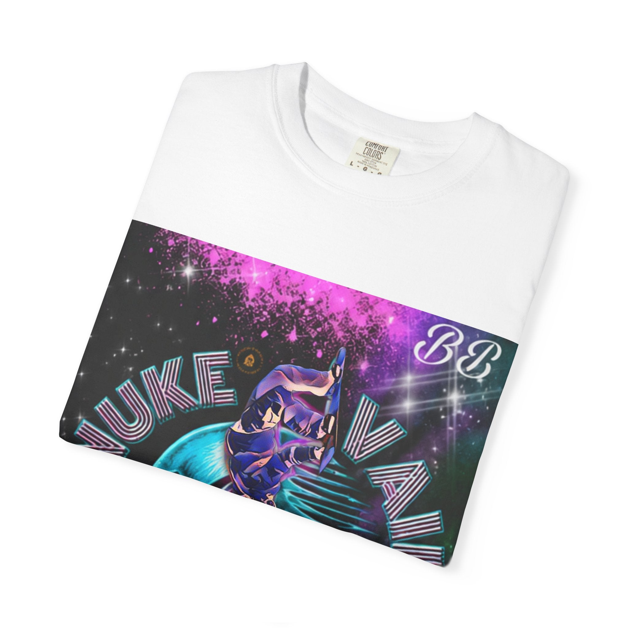 Nuke Vail Retro Vaporwave Ski Tee