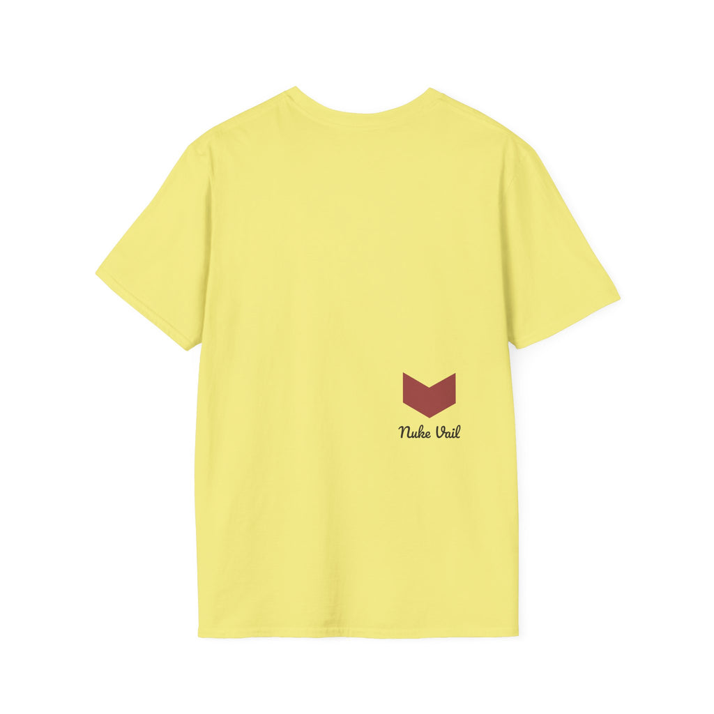 Nuke Vail Classic Snowboard Tee -- Unisex Softstyle T-Shirt