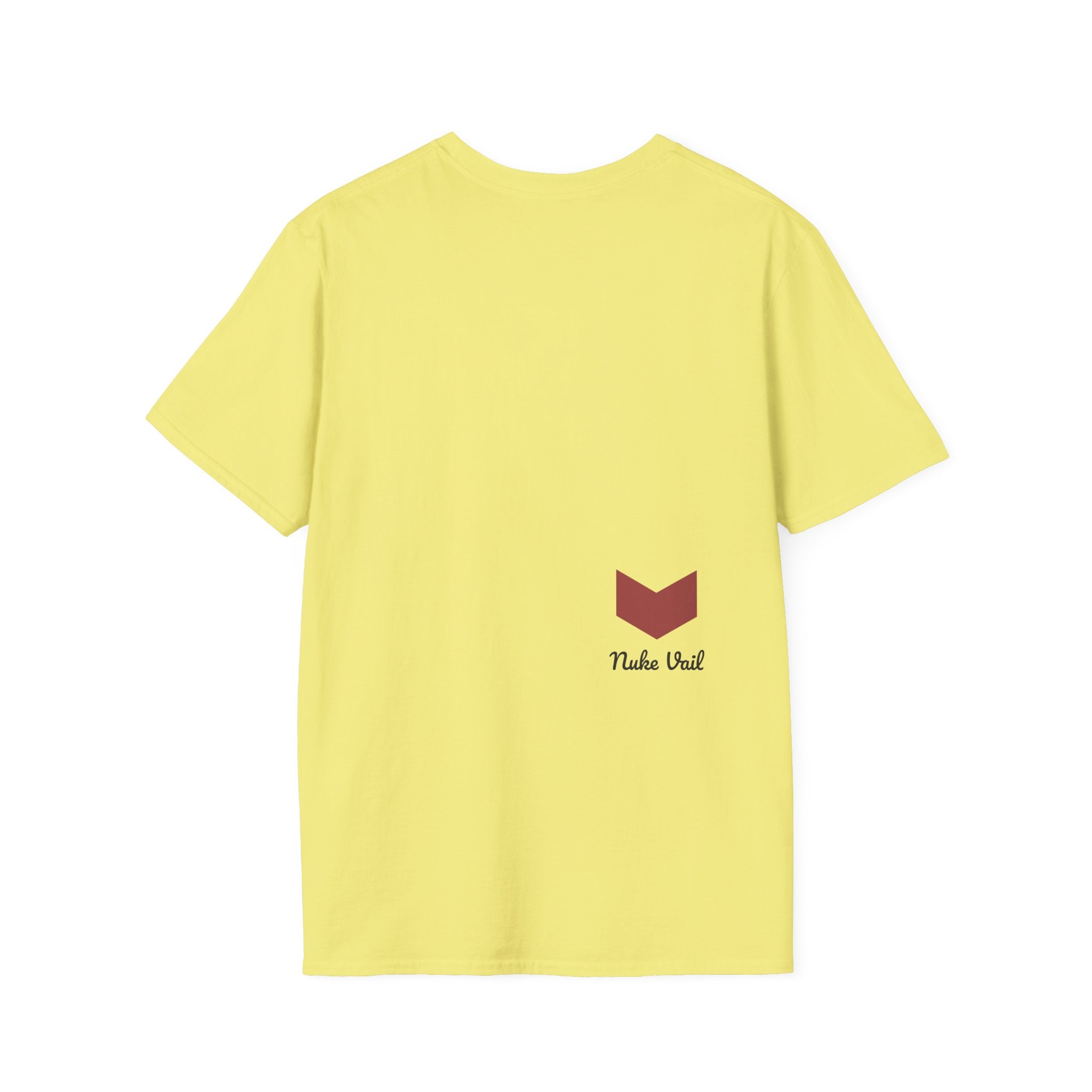 Nuke Vail Classic Snowboard Tee -- Unisex Softstyle T-Shirt