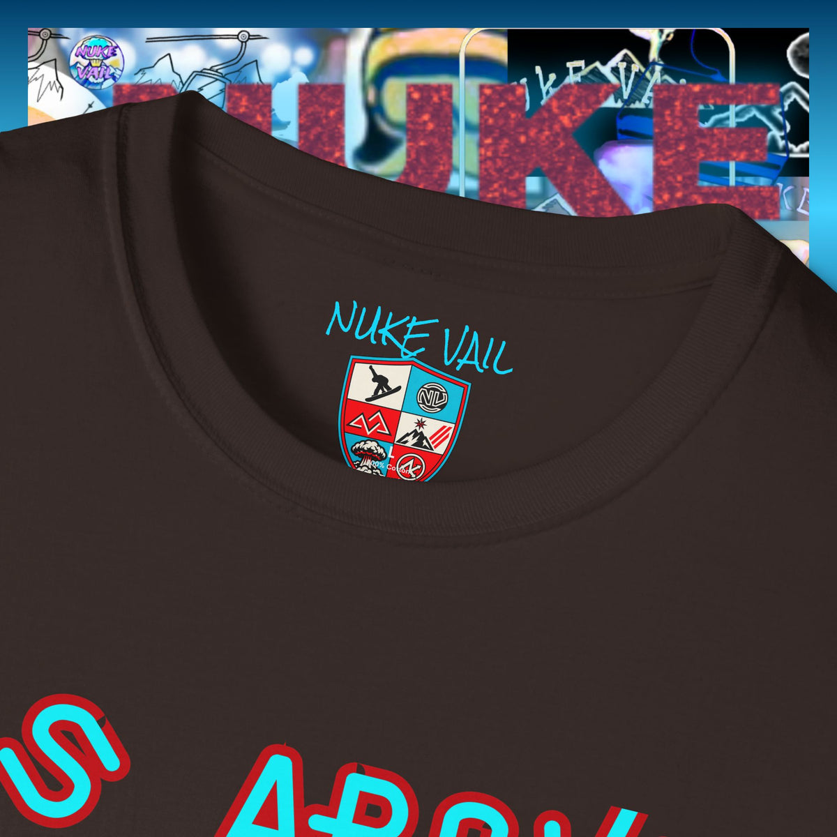 NUKE VAIL - THE ALCHEMIST - AS ABOVE SO BELOW TEE SHIRT
