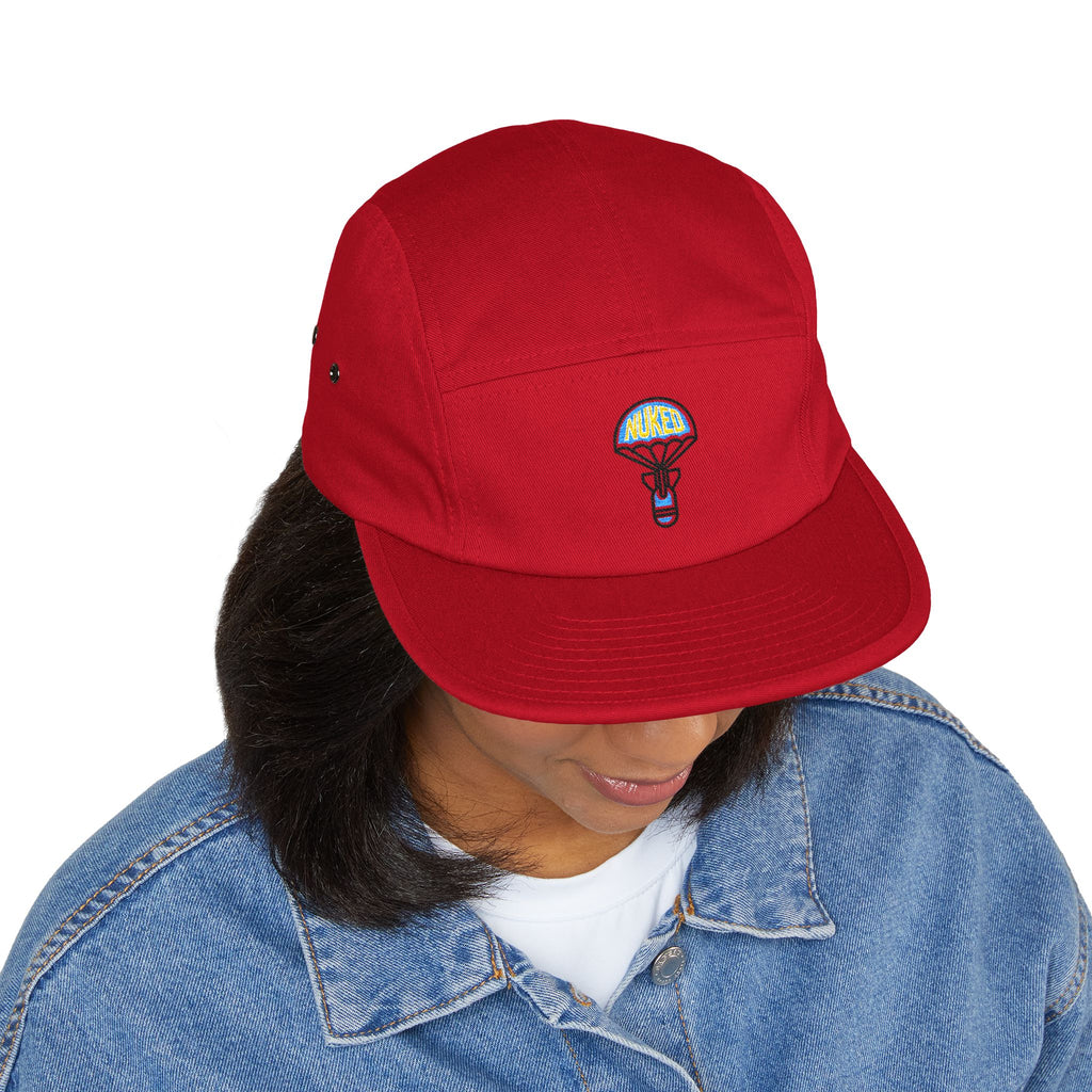 NUKED - BOMB THEM GENTLY - FIVE PANEL HAT