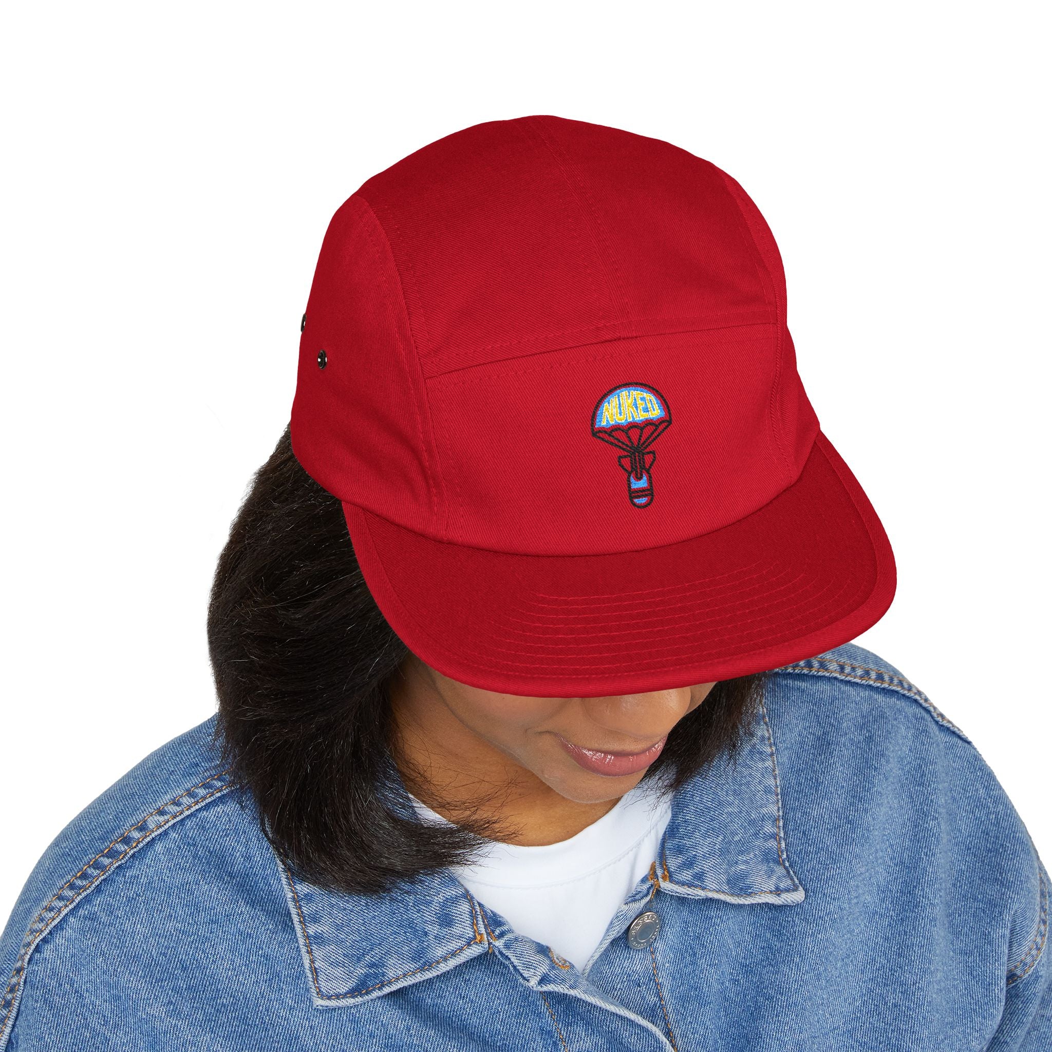 NUKED - BOMB THEM GENTLY - FIVE PANEL HAT