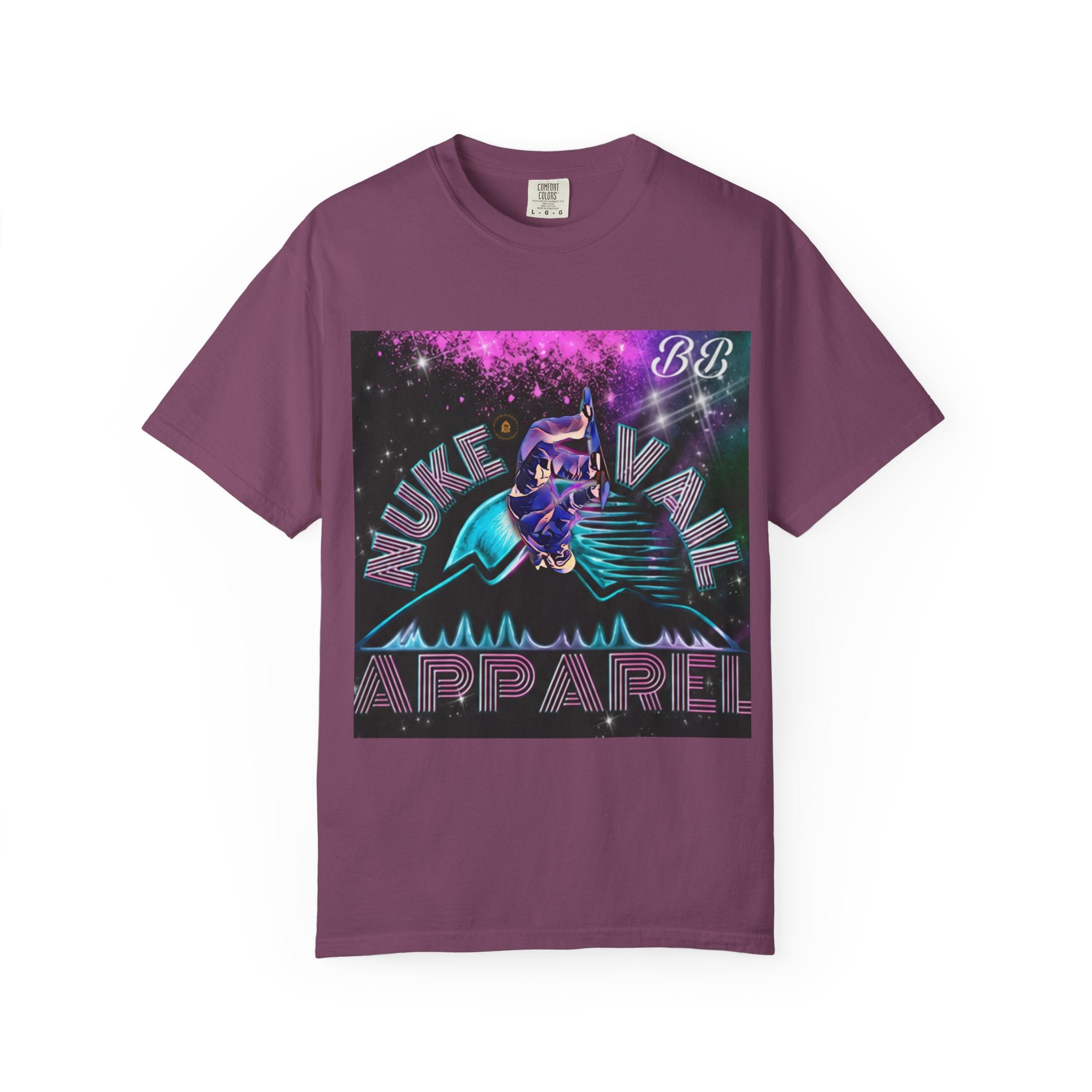 Nuke Vail Retro Vaporwave Ski Tee