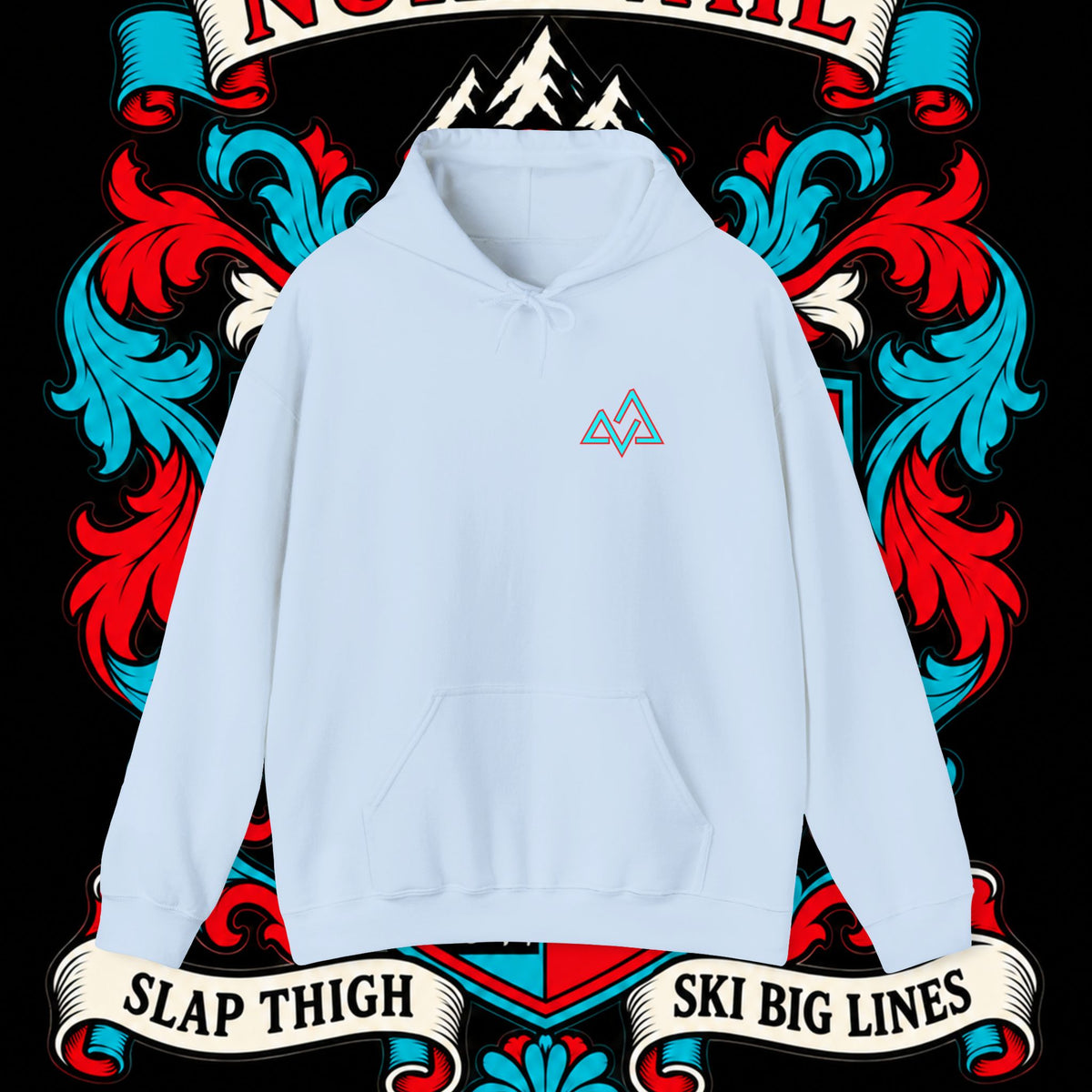 Nuke Vail Mountain Logo Hoodie — Star Logo