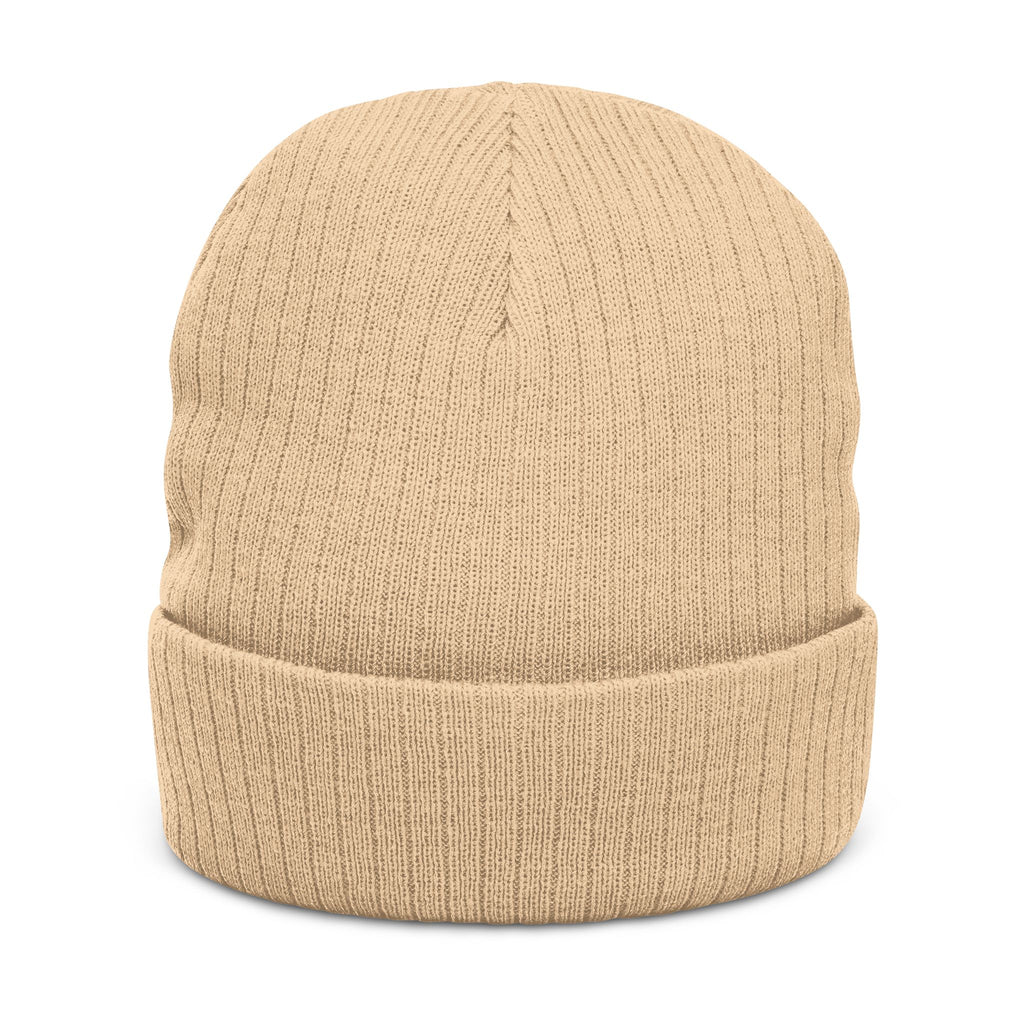 Nuke Vail Embroidered Ribbed Beanie