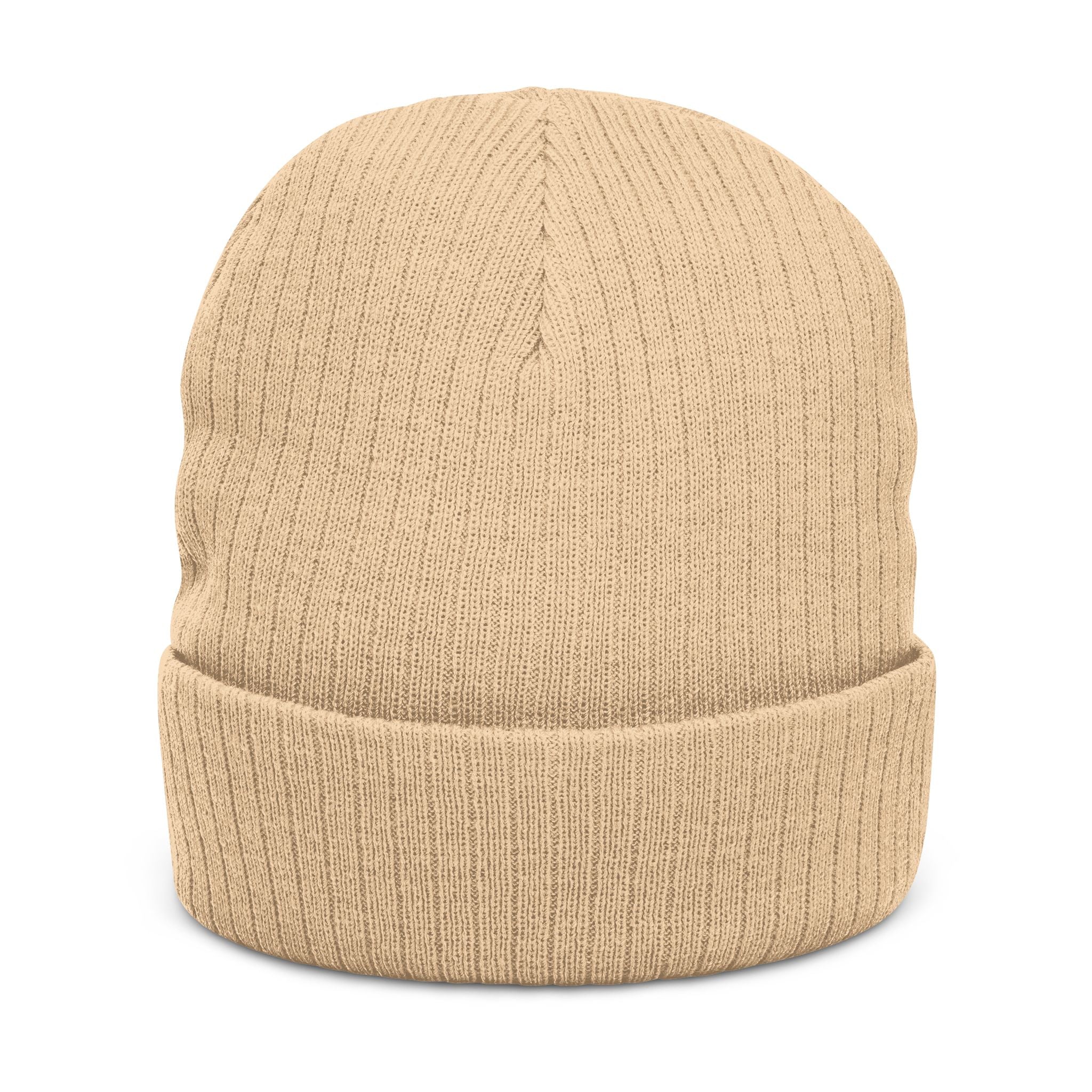 Nuke Vail Embroidered Ribbed Beanie