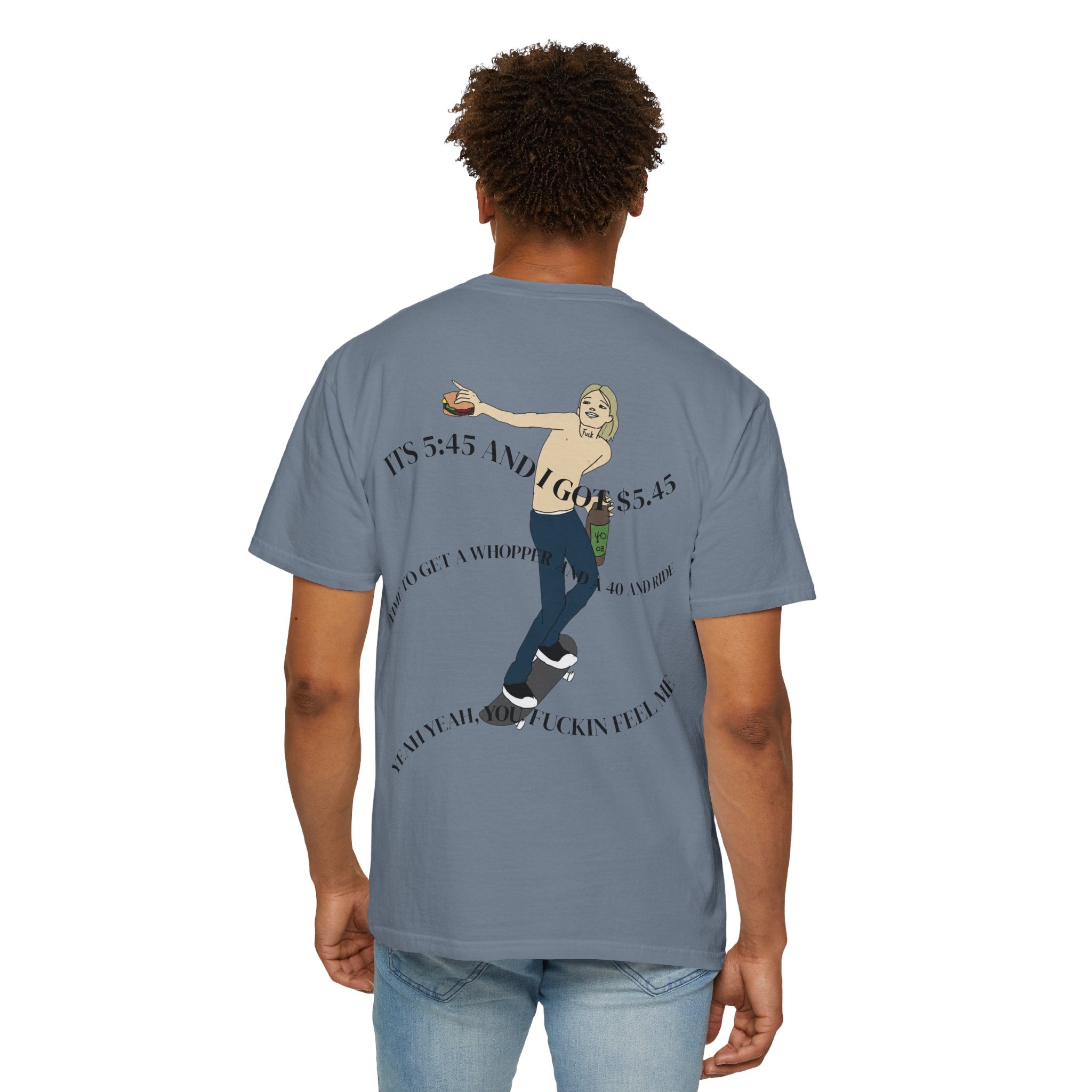 Skate Punk T-Shirt — "Nuke Vail" Graphic Tee Featuring Saint Queeblo