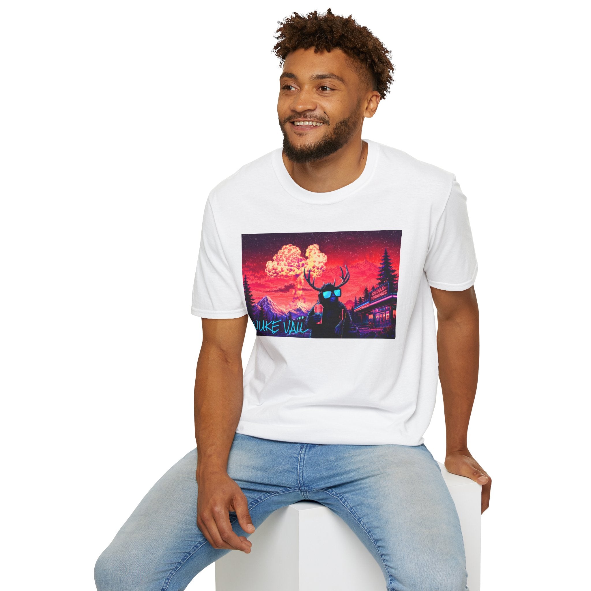 NUKE VAIL - RETRO GRAPHIC TEE - SLURPEE