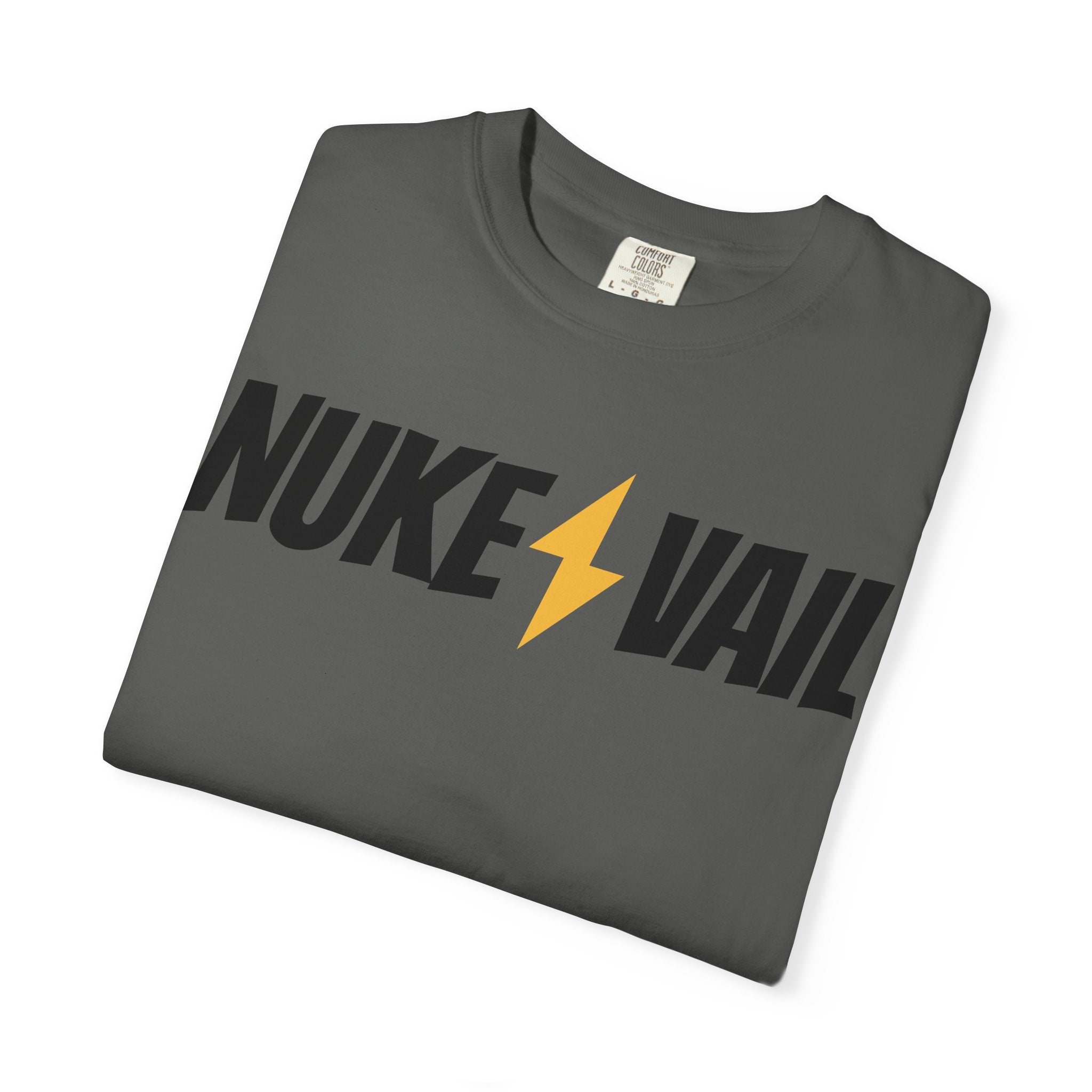 Skate Punk T-Shirt — "Nuke Vail" Graphic Tee Featuring Saint Queeblo