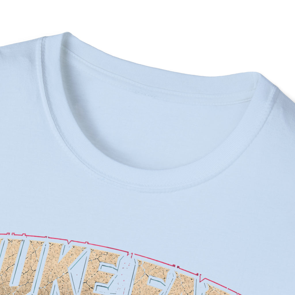 Nuke Face Graphic T-Shirt — Retro Gas Mask Skull Tee