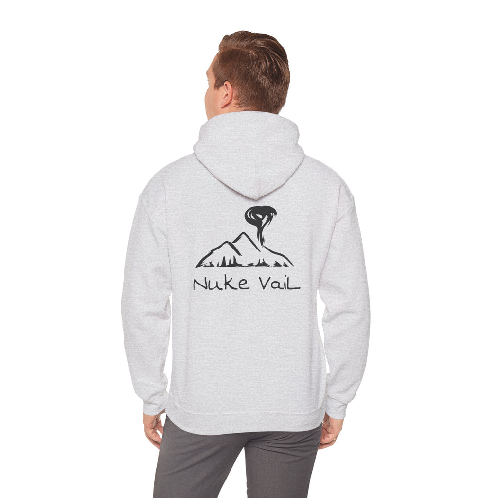 Classic Nuke Vail Snowboarder Logo -- Unisex Heavy Blend™ Hooded Sweatshirt